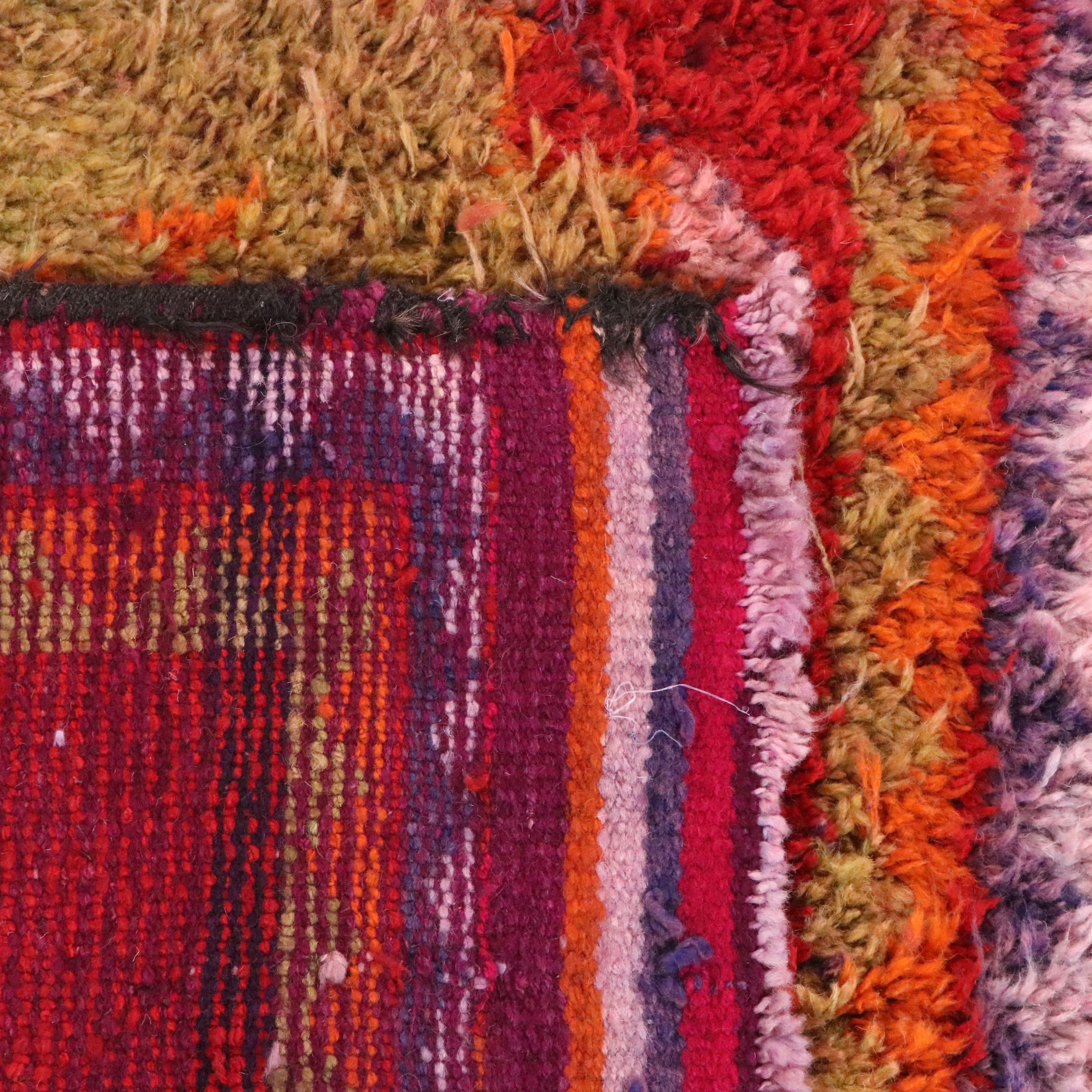 3'1 x 11'2 Hand-Knotted Turkish Village Long Rug