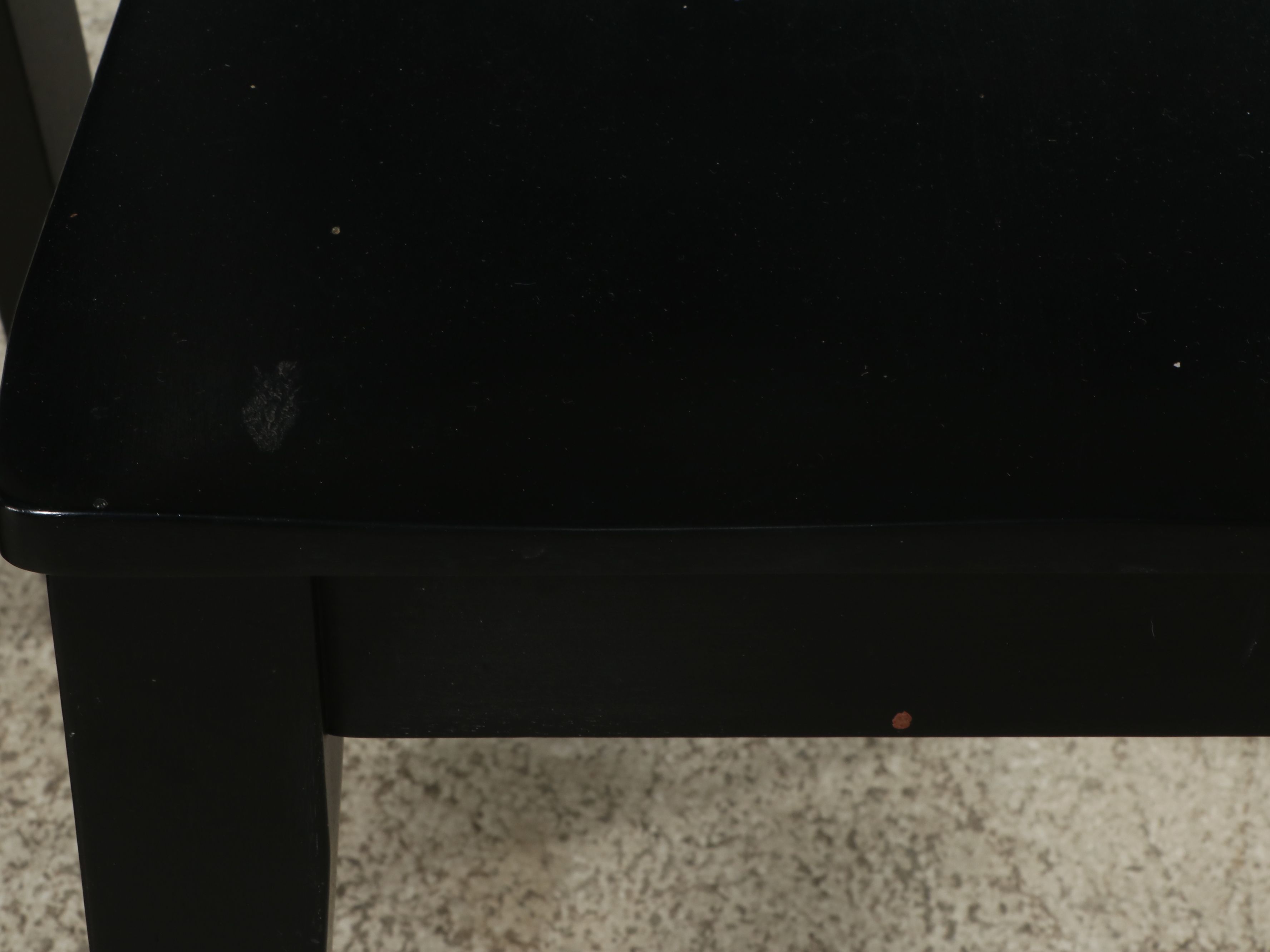 Five Piece Contemporary Dining Set with Glass Top Pedestal Table