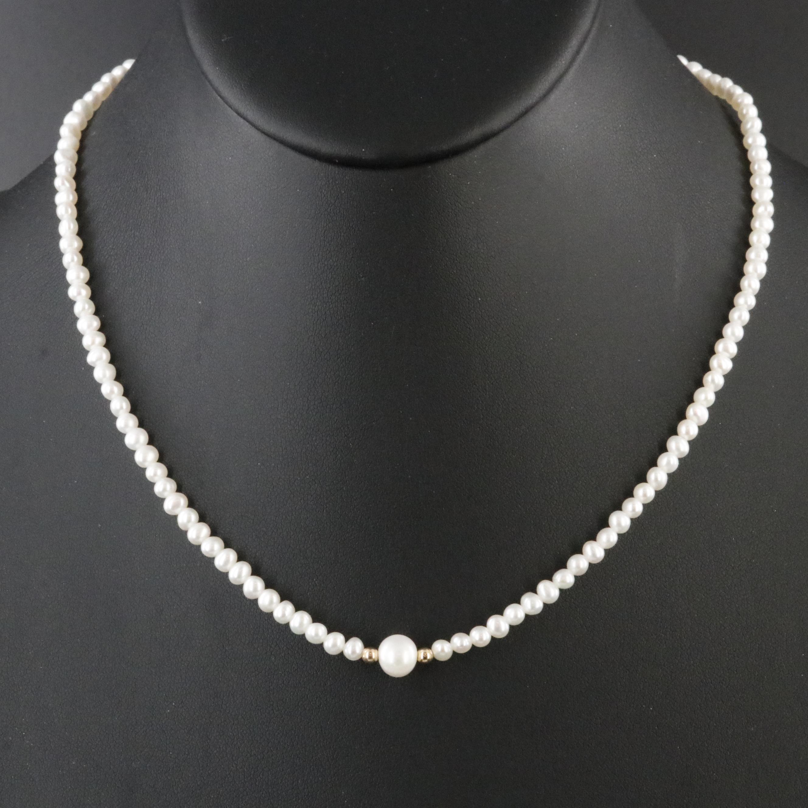 14K Pearl Necklace