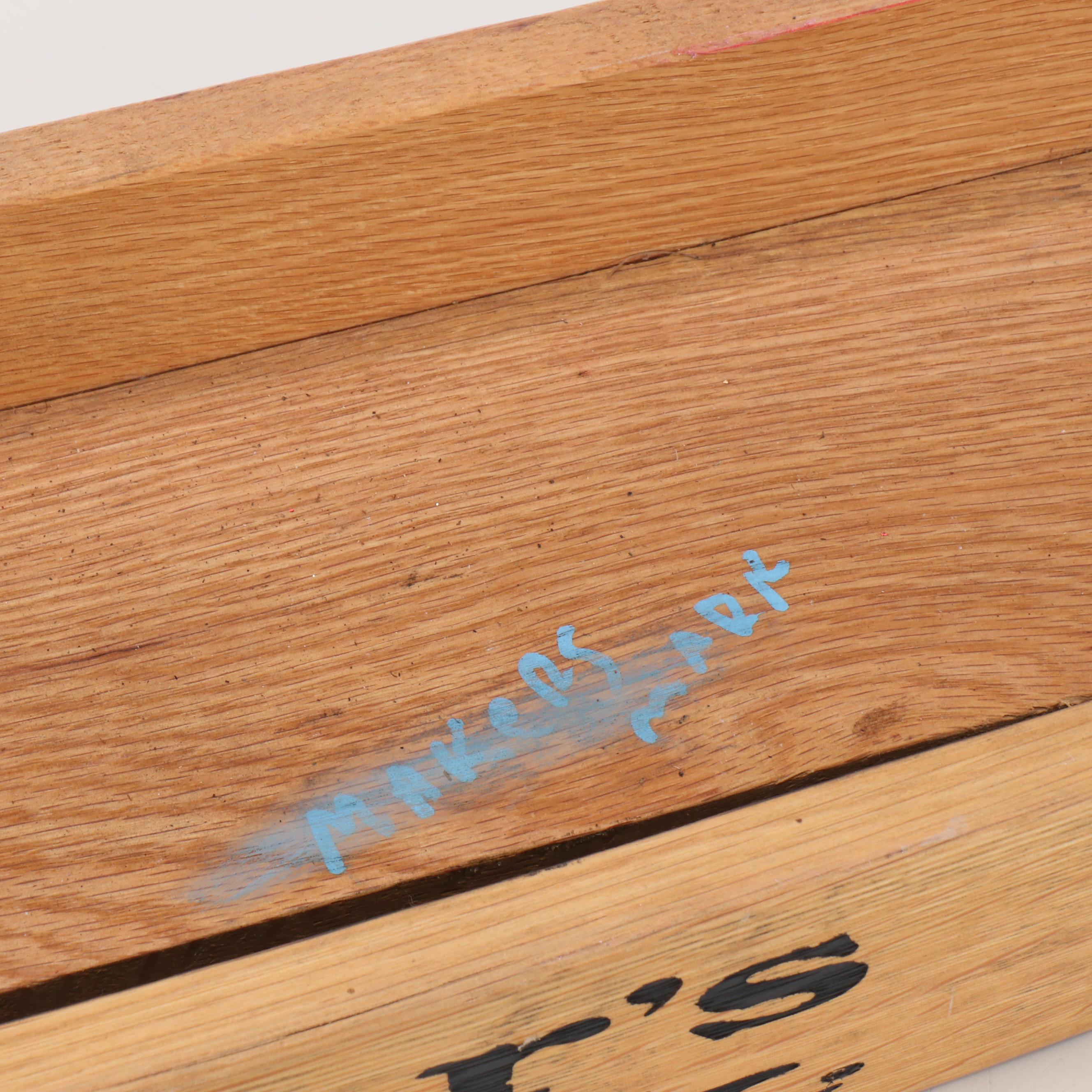 Maker's Mark The Barrel Market Wood Stave Shelf