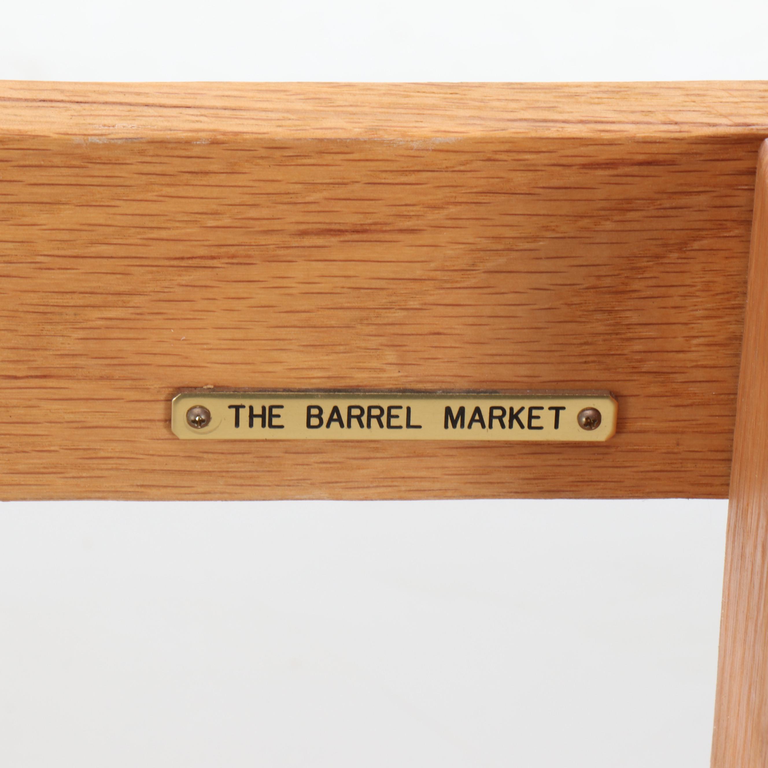 Maker's Mark The Barrel Market Wood Stave Shelf