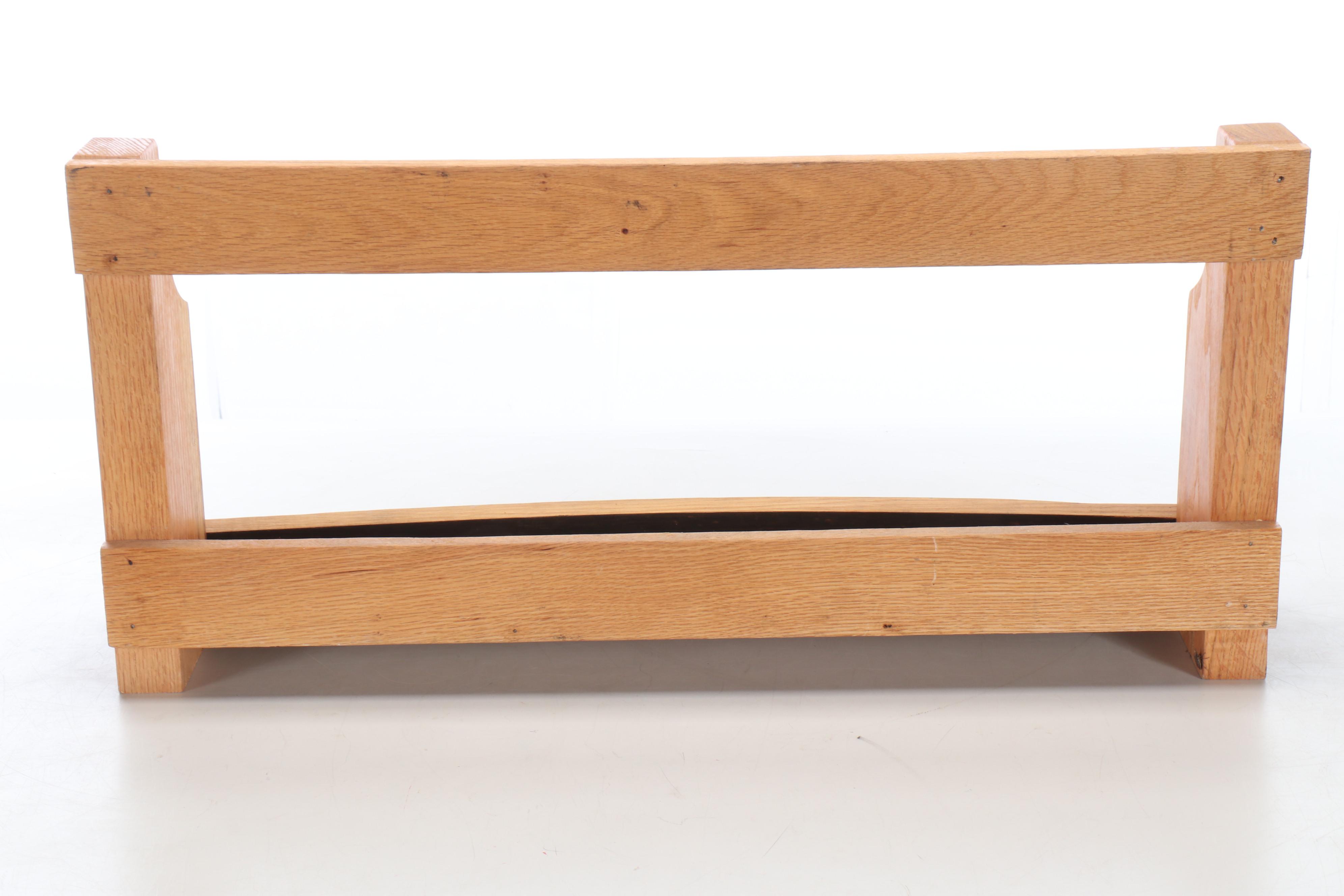 Maker's Mark The Barrel Market Wood Stave Shelf