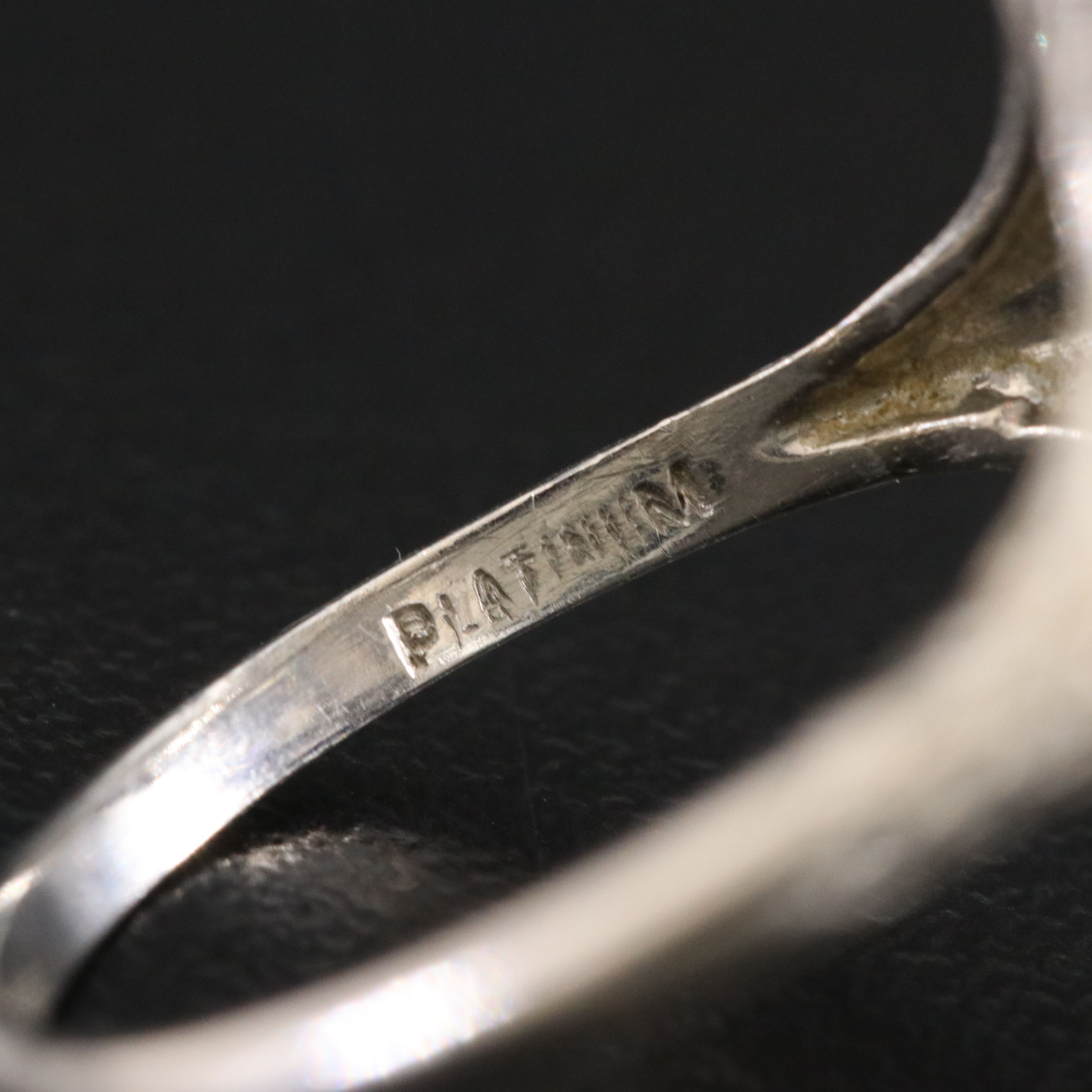 Antique Platinum 2.52 CTW Diamond Ring