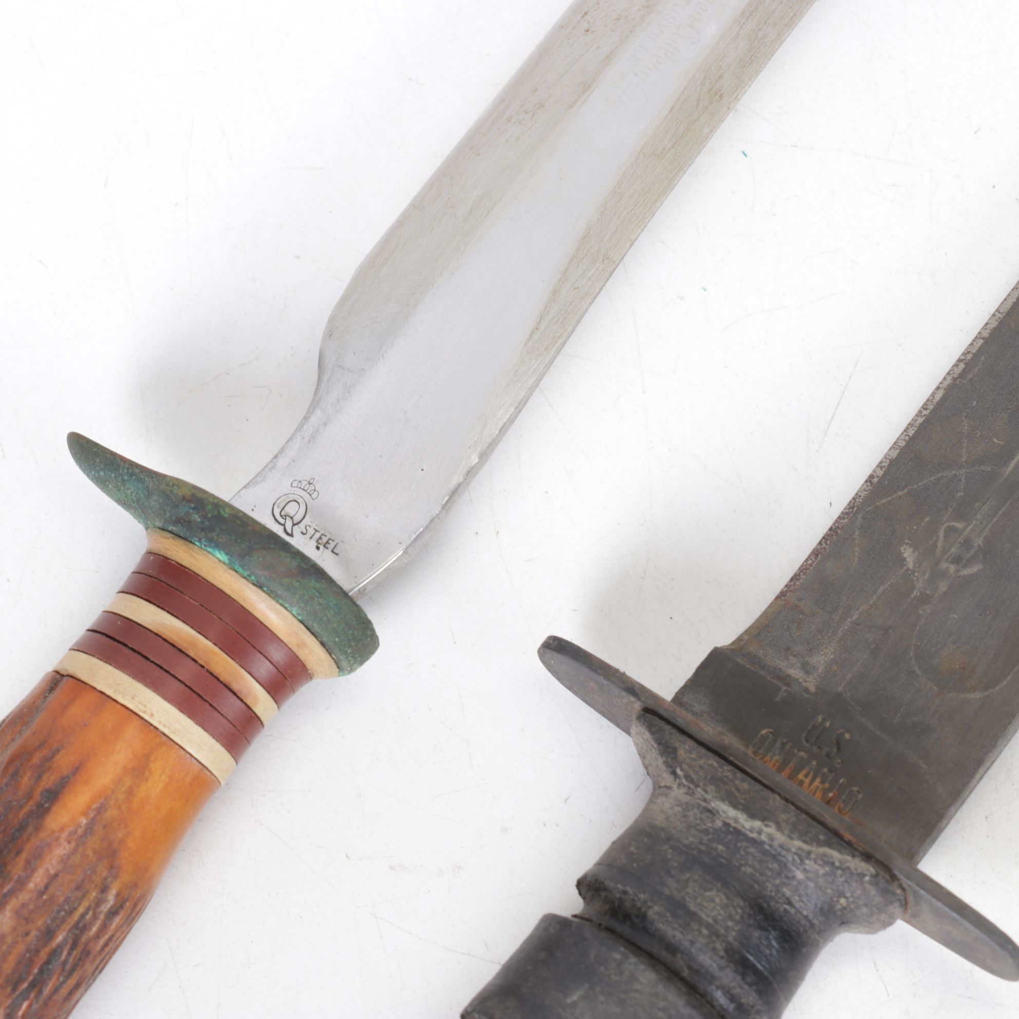 Six Fixed Blade Knives, Mid to Late 20th Century