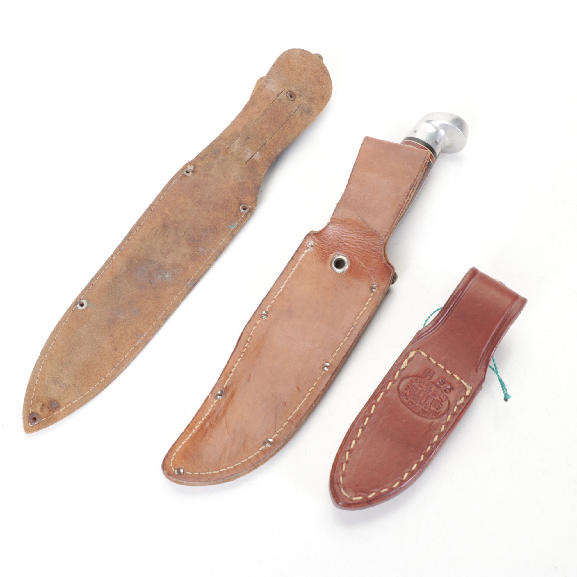Six Fixed Blade Knives, Mid to Late 20th Century