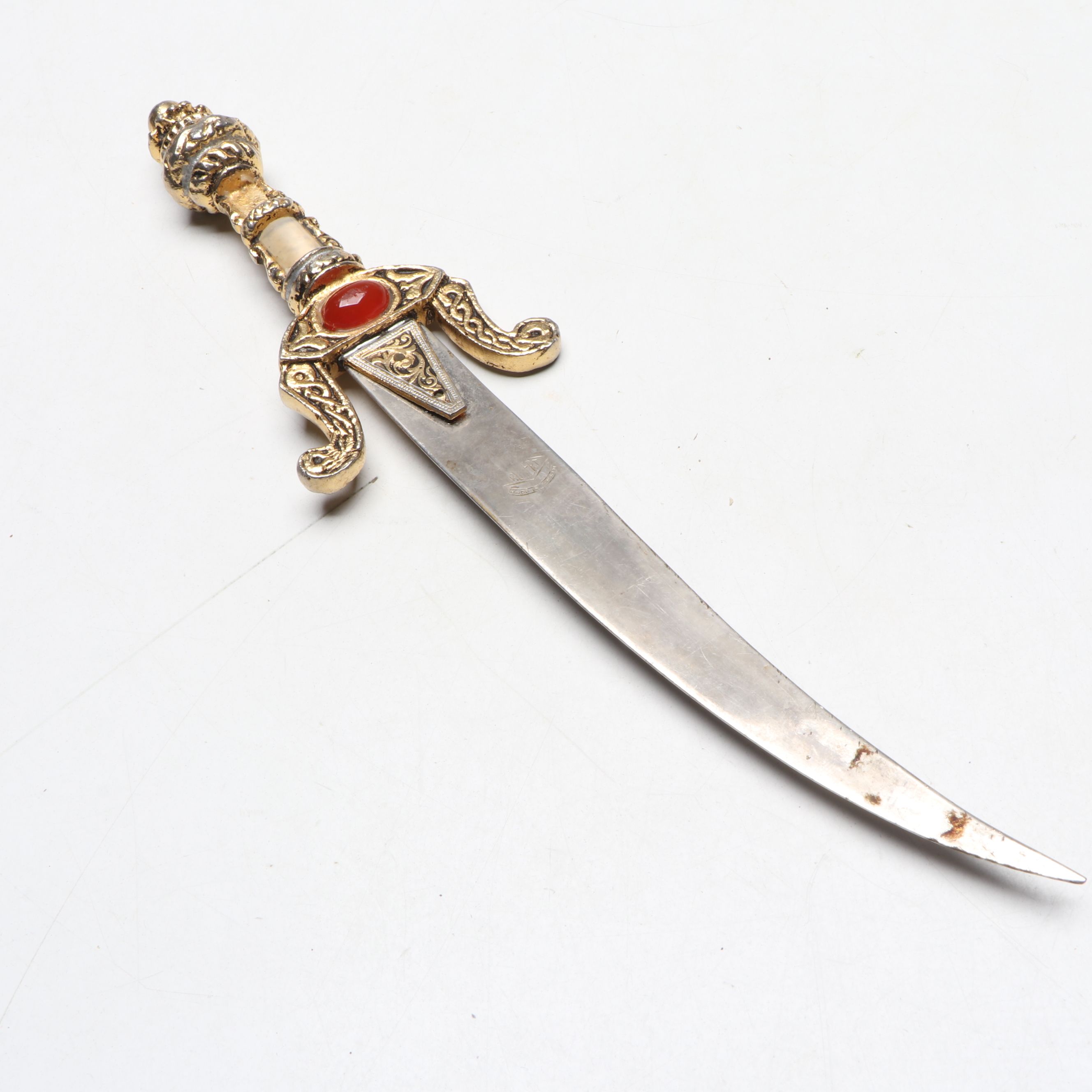 Sterling Silver Grape Shears, Christian Dior Box with Finnish and Other Knives