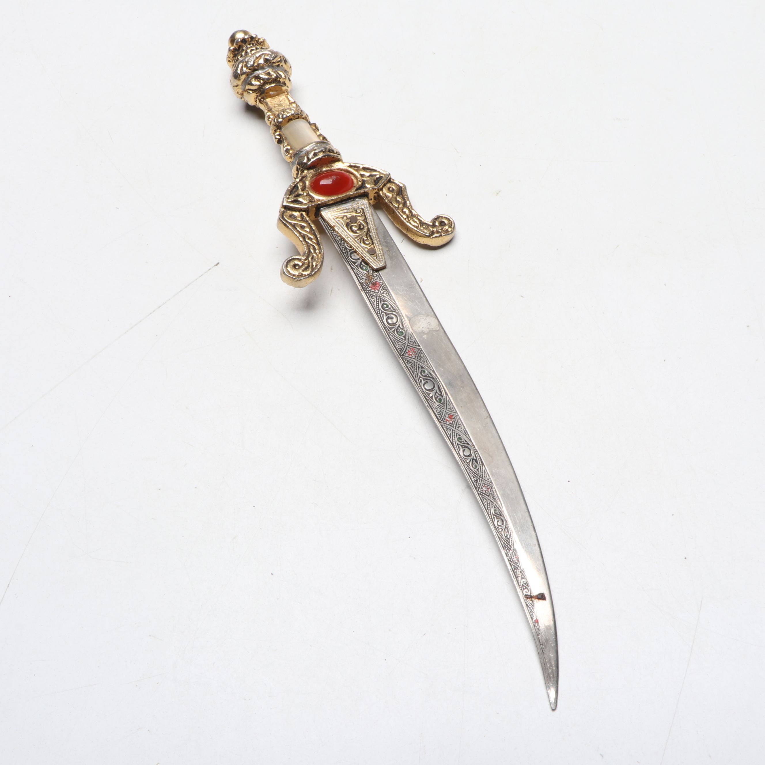 Sterling Silver Grape Shears, Christian Dior Box with Finnish and Other Knives