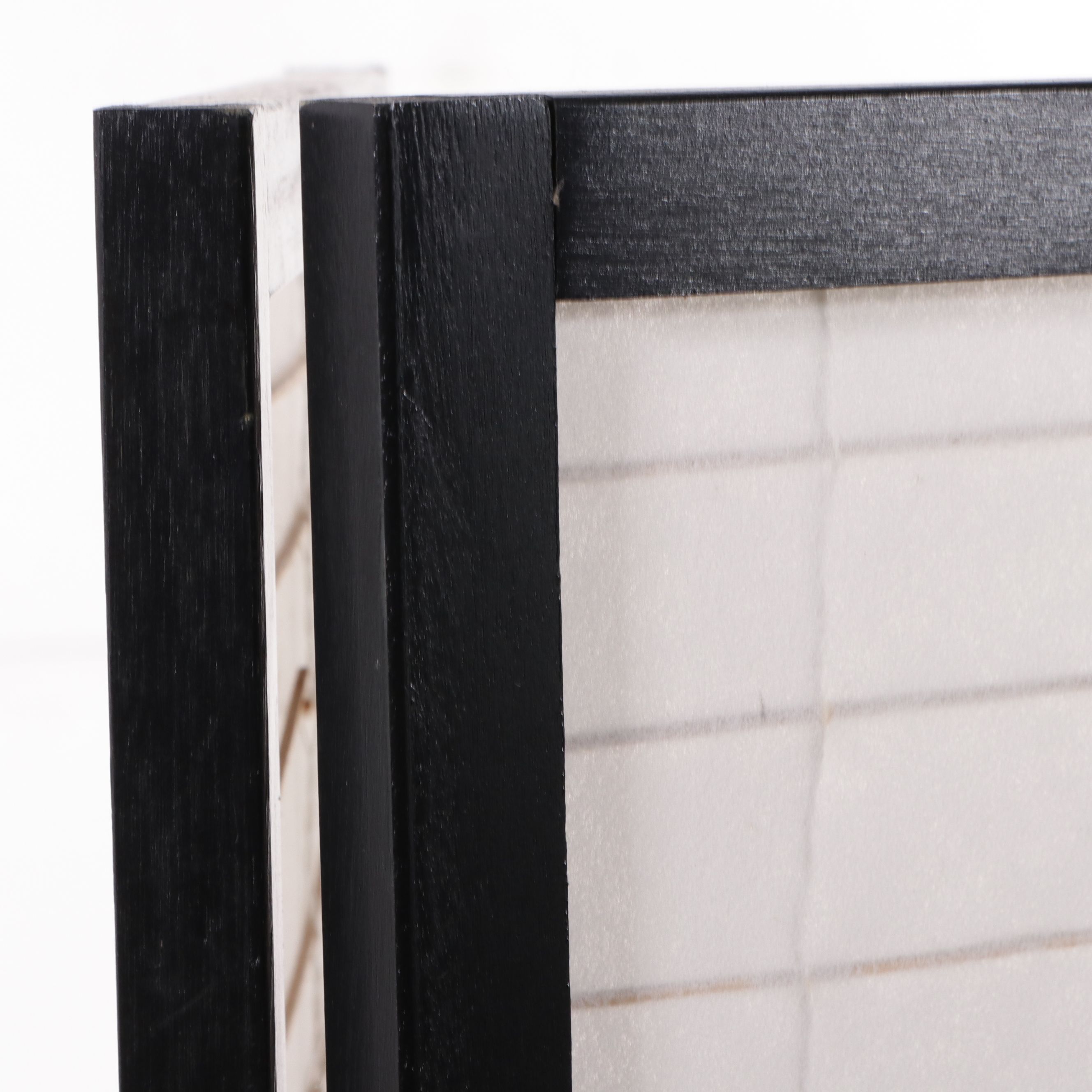 Japanese Style Three-Panel Rice Paper Screen