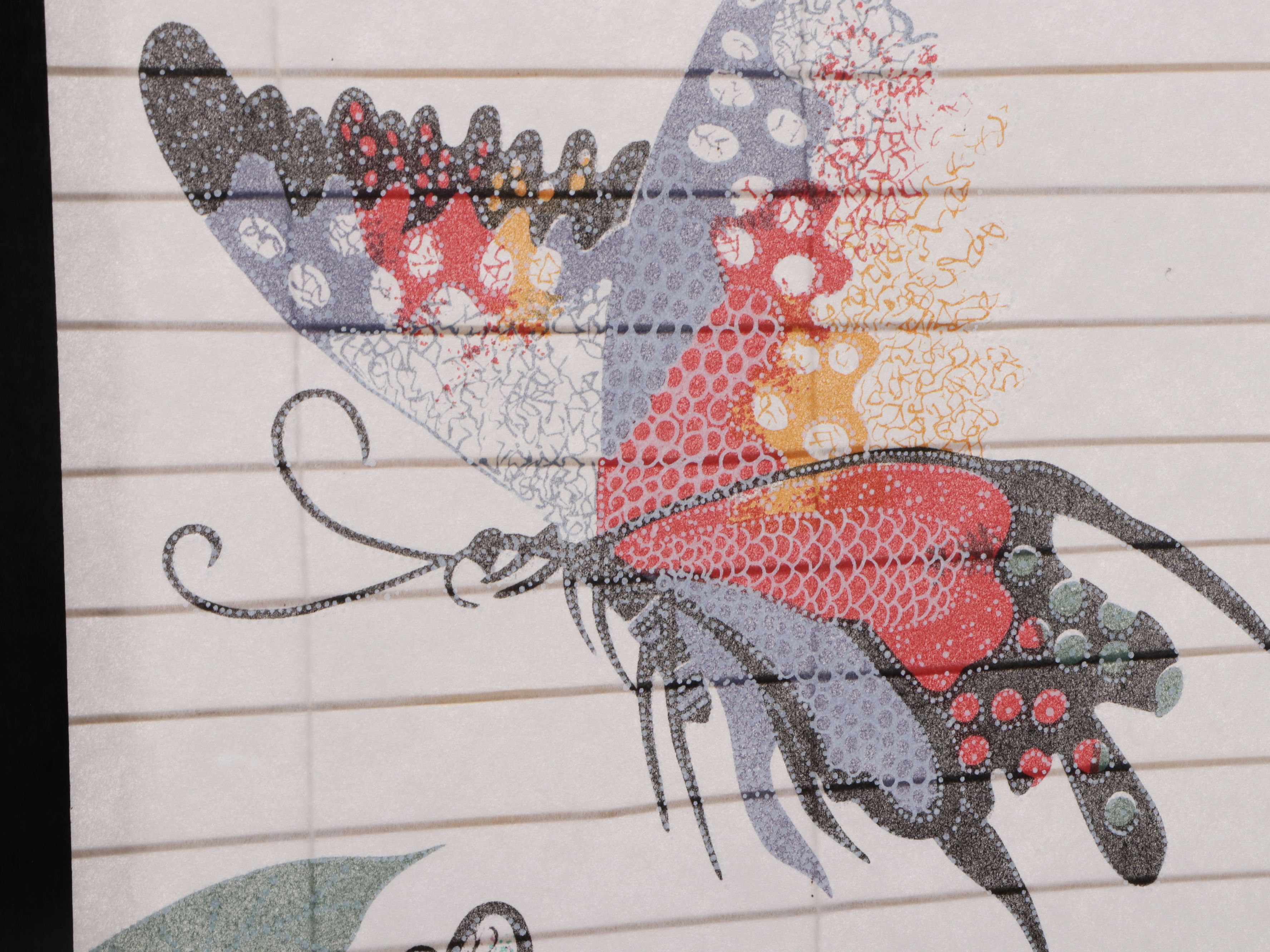 Japanese Style Three-Panel Rice Paper Screen