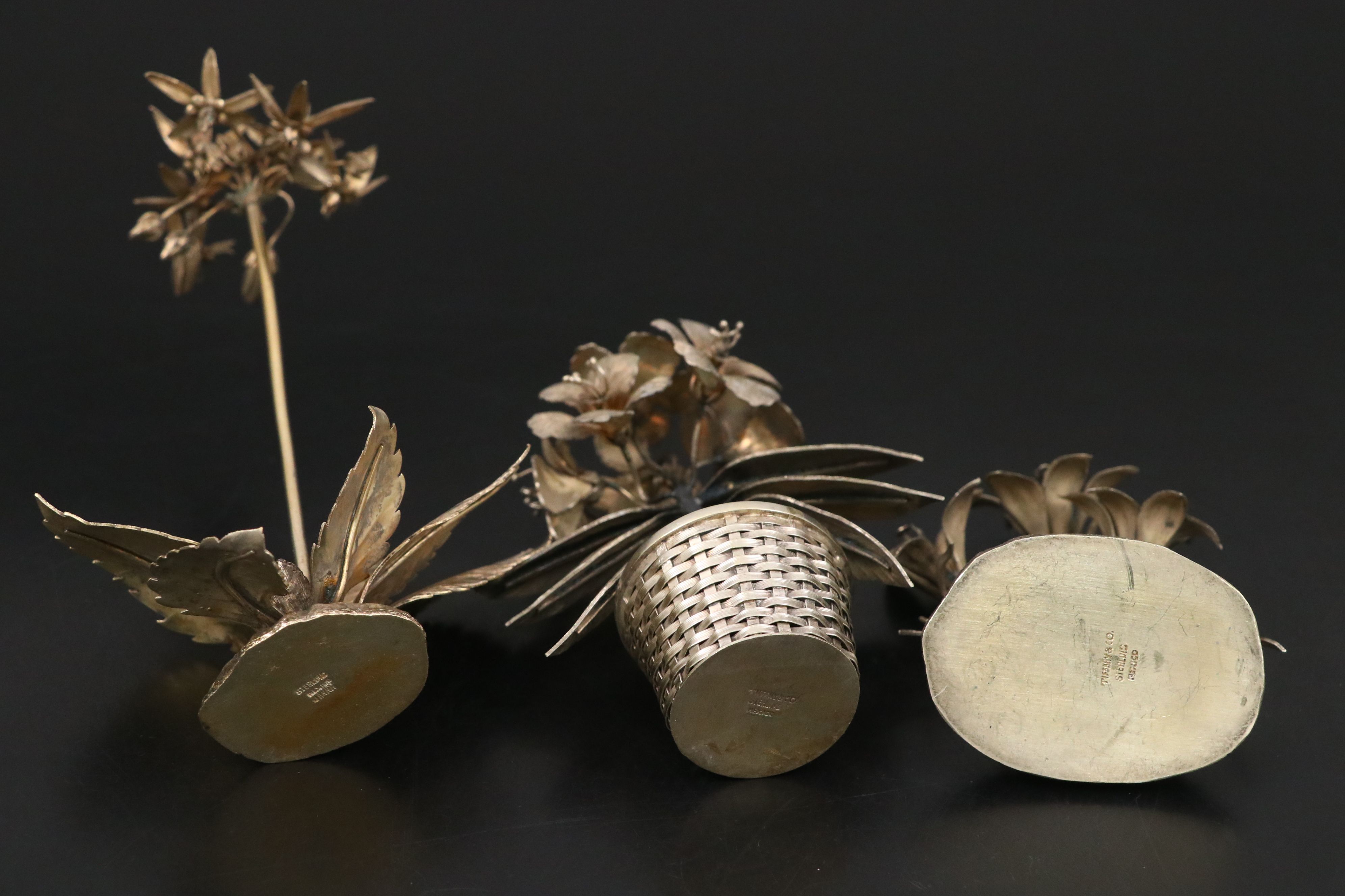 Tiffany & Co. Mexican Sterling Silver Flowers Featuring Janna Thomas