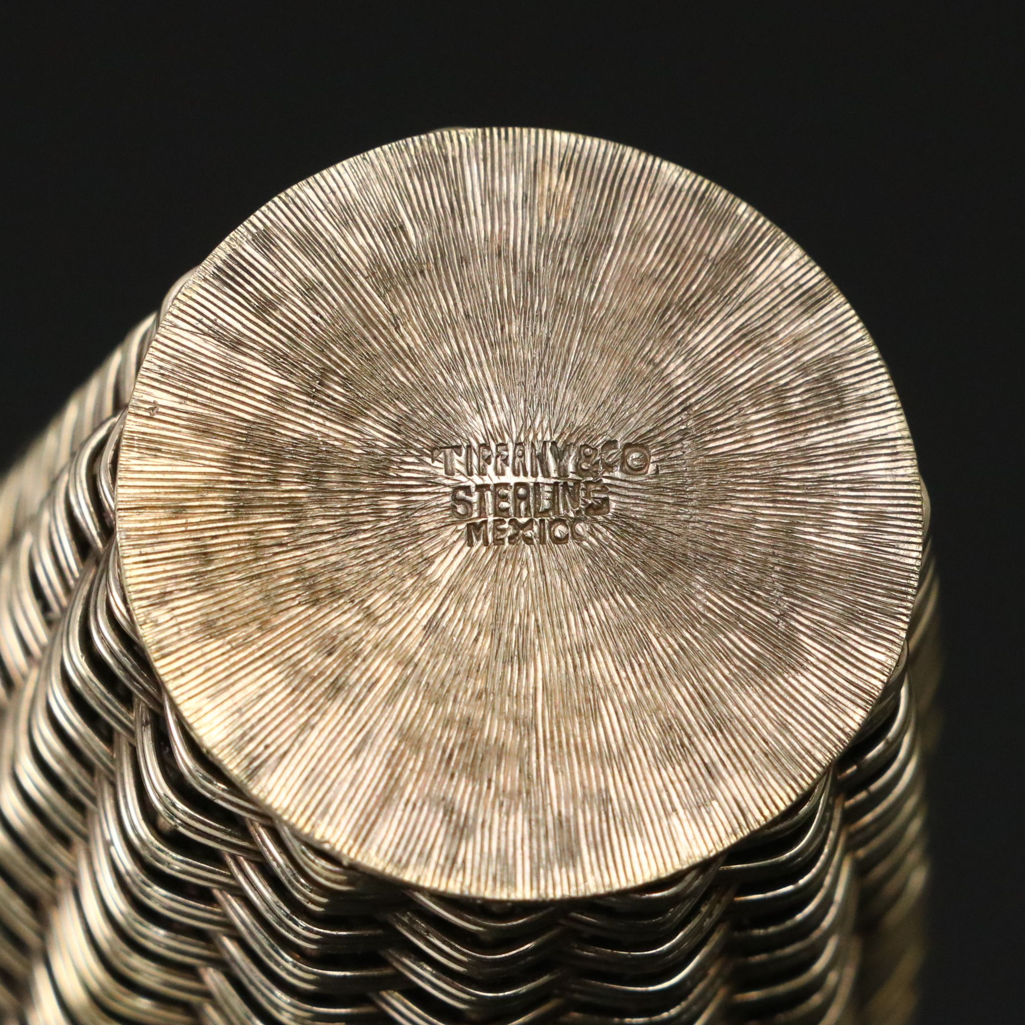 Tiffany & Co. Mexican Gilt Sterling Potted Flower Designed by Janna Thomas