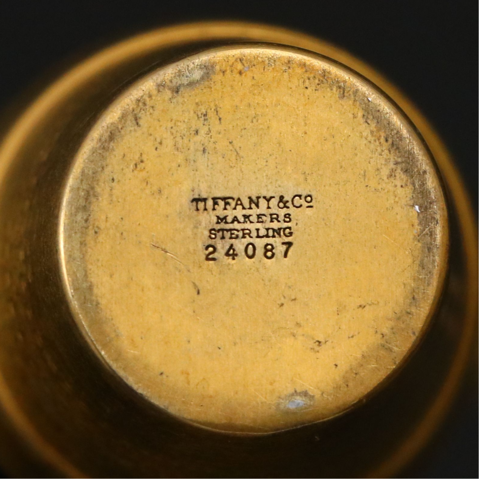 Tiffany & Co. Mexican Gilt Sterling Potted Flower Designed by Janna Thomas