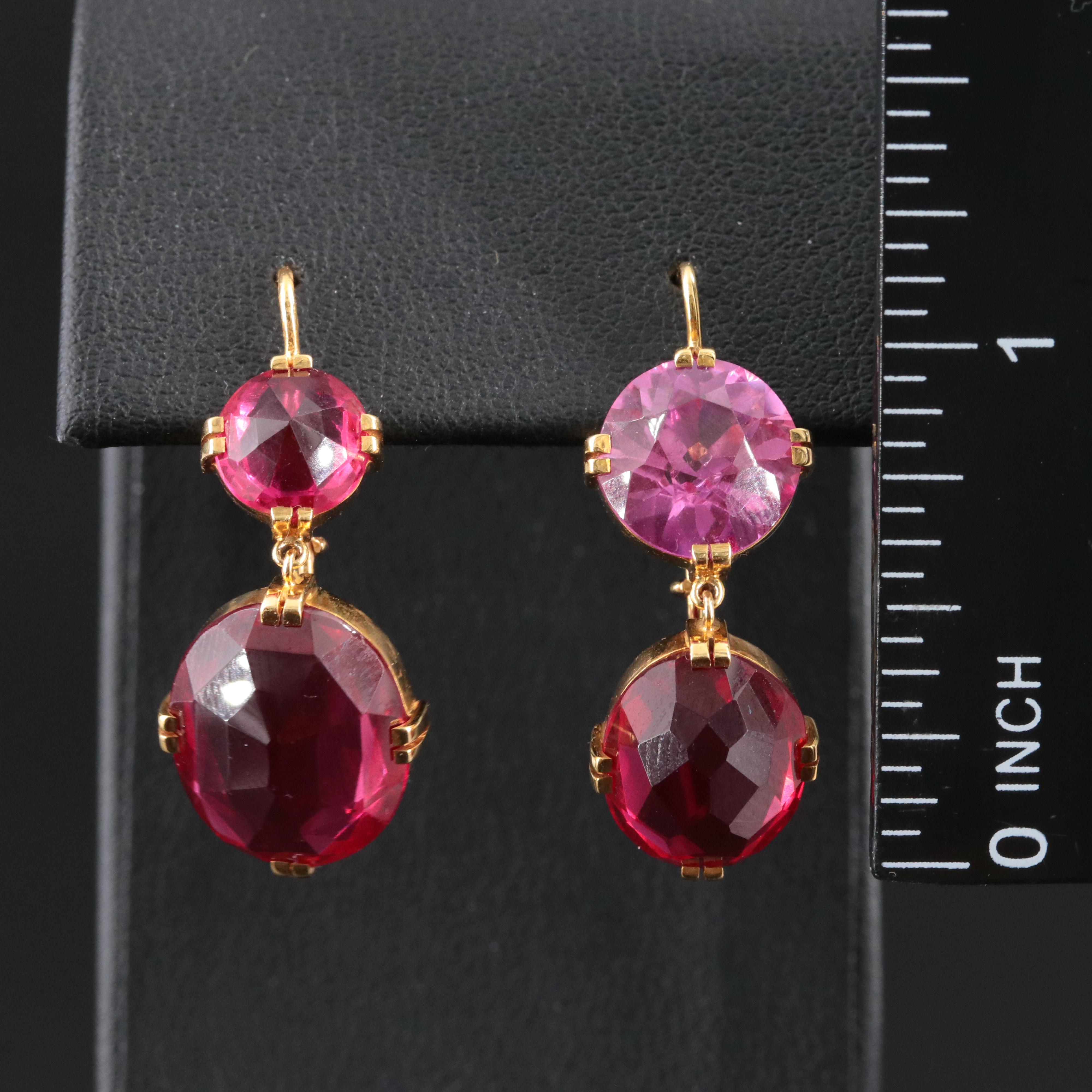 Renee Lewis 18K Ruby Earrings