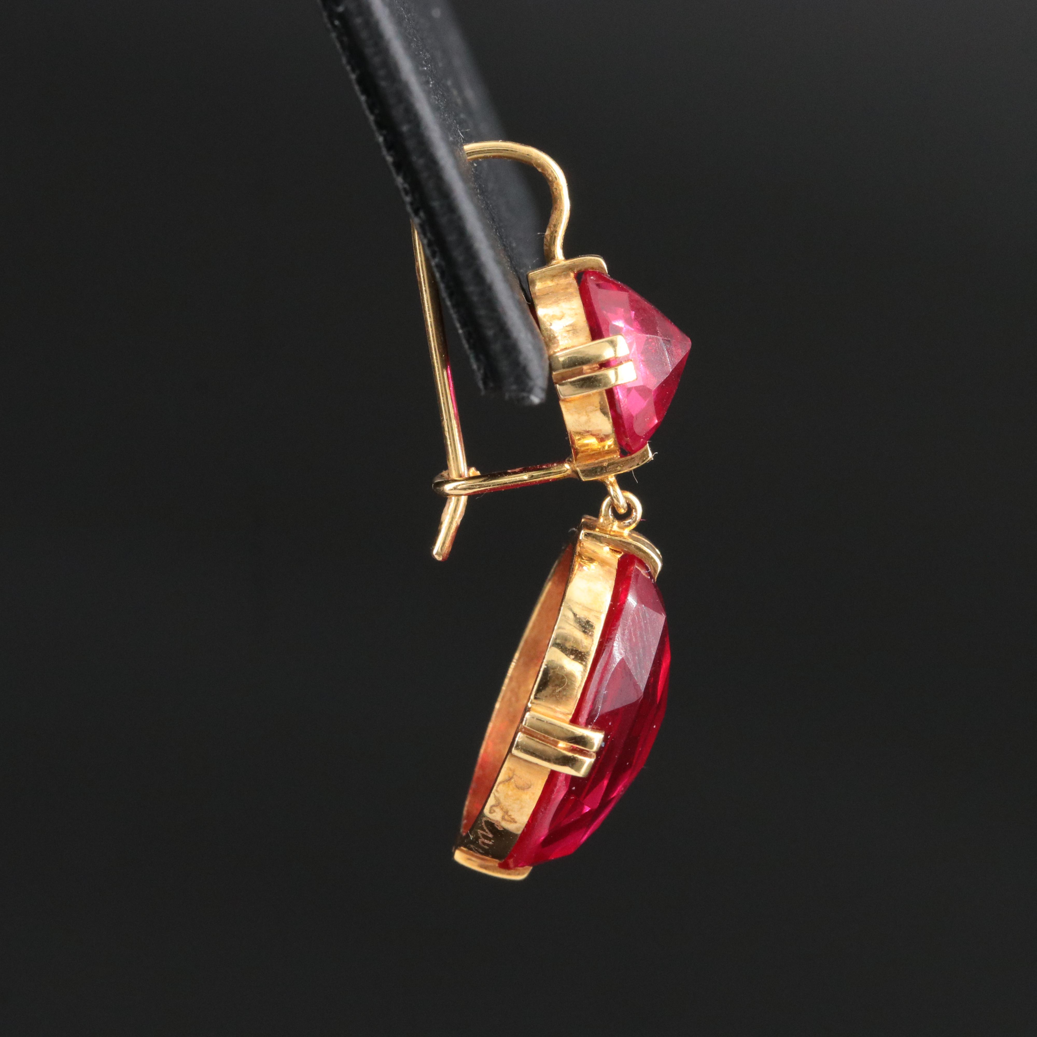 Renee Lewis 18K Ruby Earrings