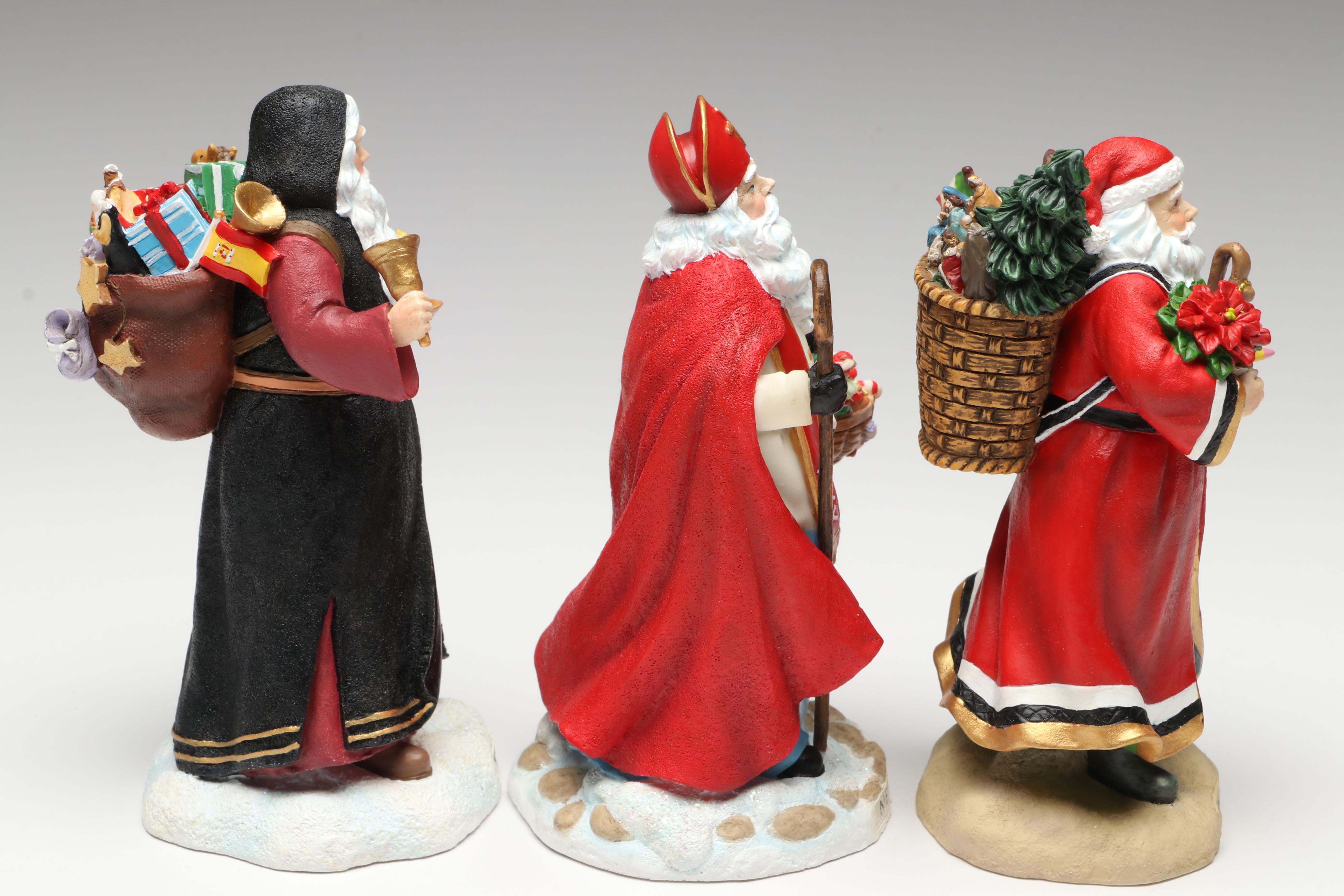 Pipka "Netherlands," Mexico" and Other Santa Figurine and Ornament