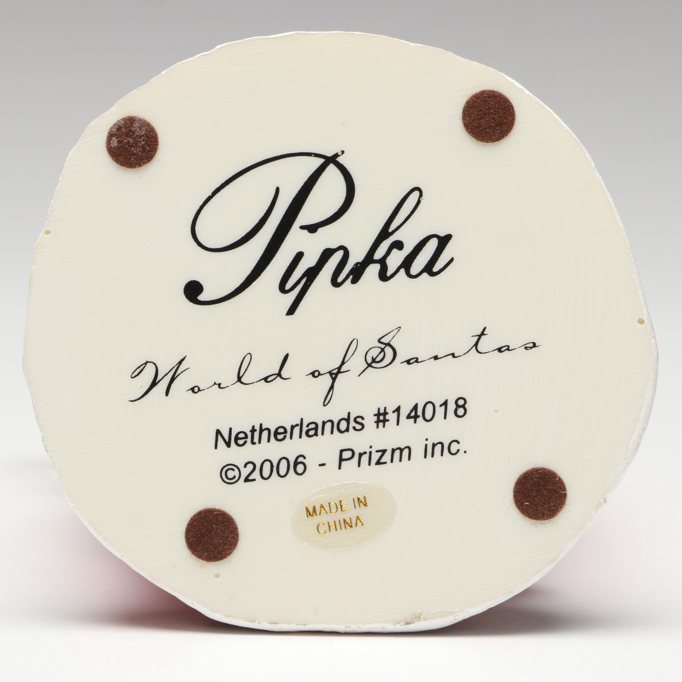 Pipka "Netherlands," Mexico" and Other Santa Figurine and Ornament