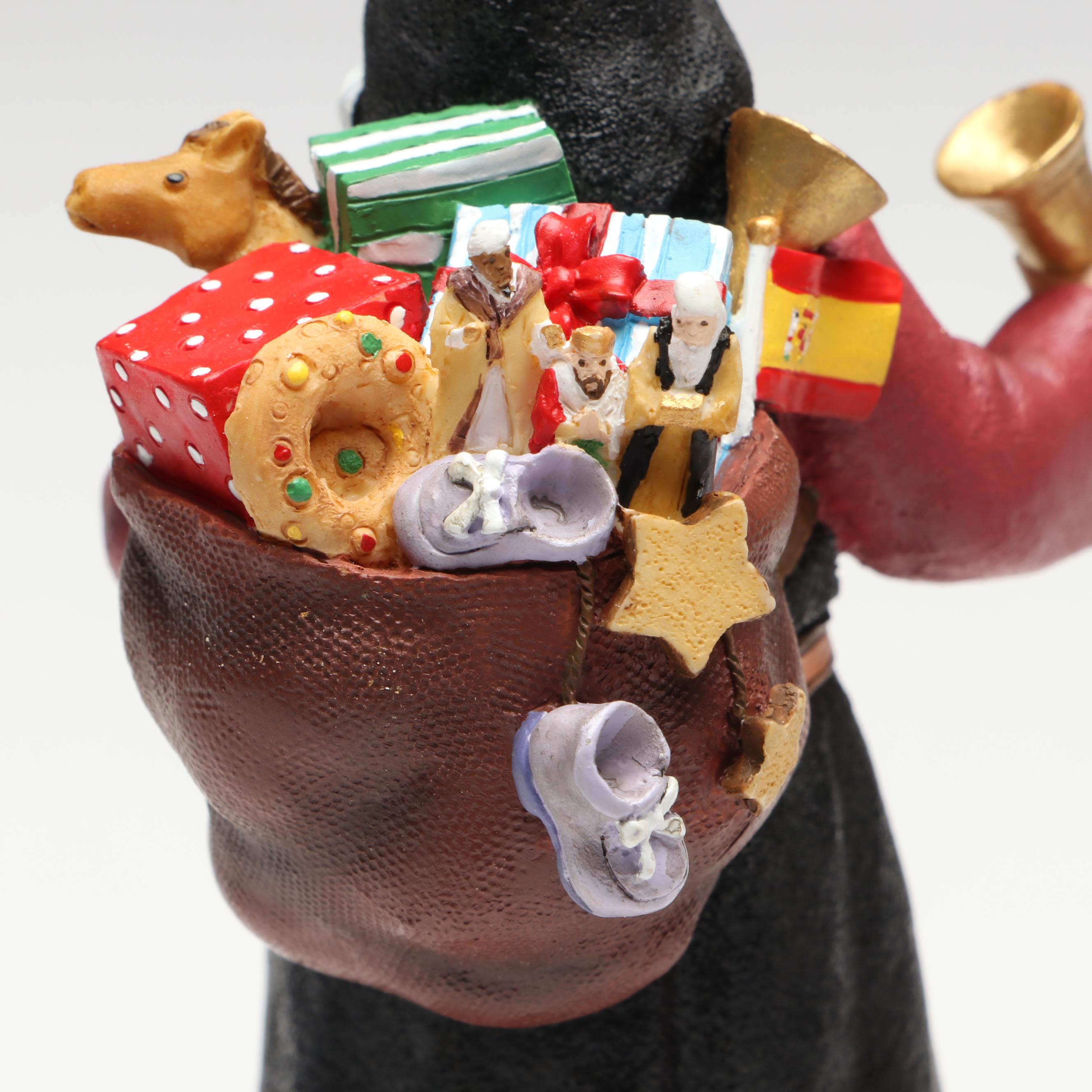 Pipka "Netherlands," Mexico" and Other Santa Figurine and Ornament