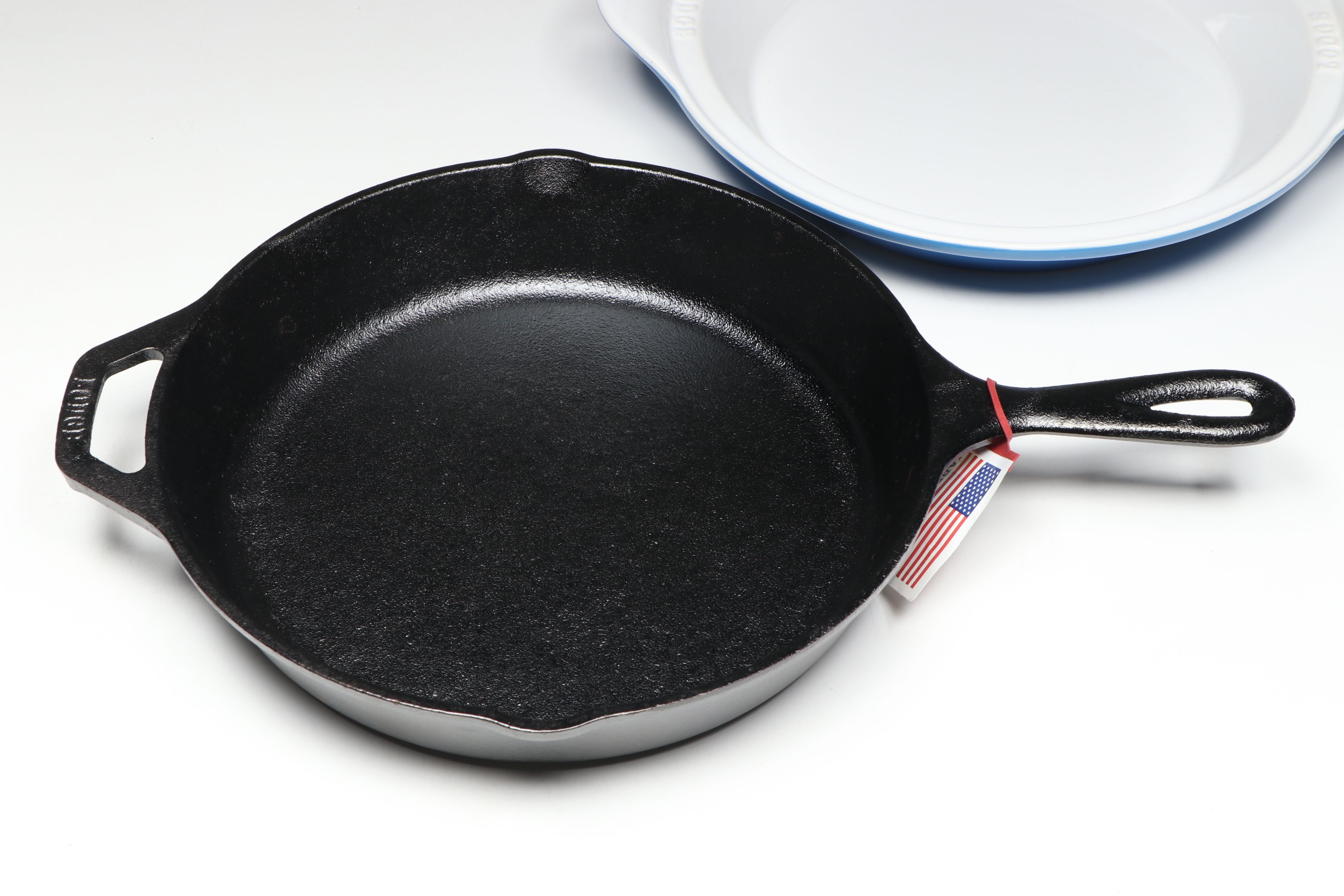 Custom Engraved Lodge Cast Iron Skillets and Ceramic Pan