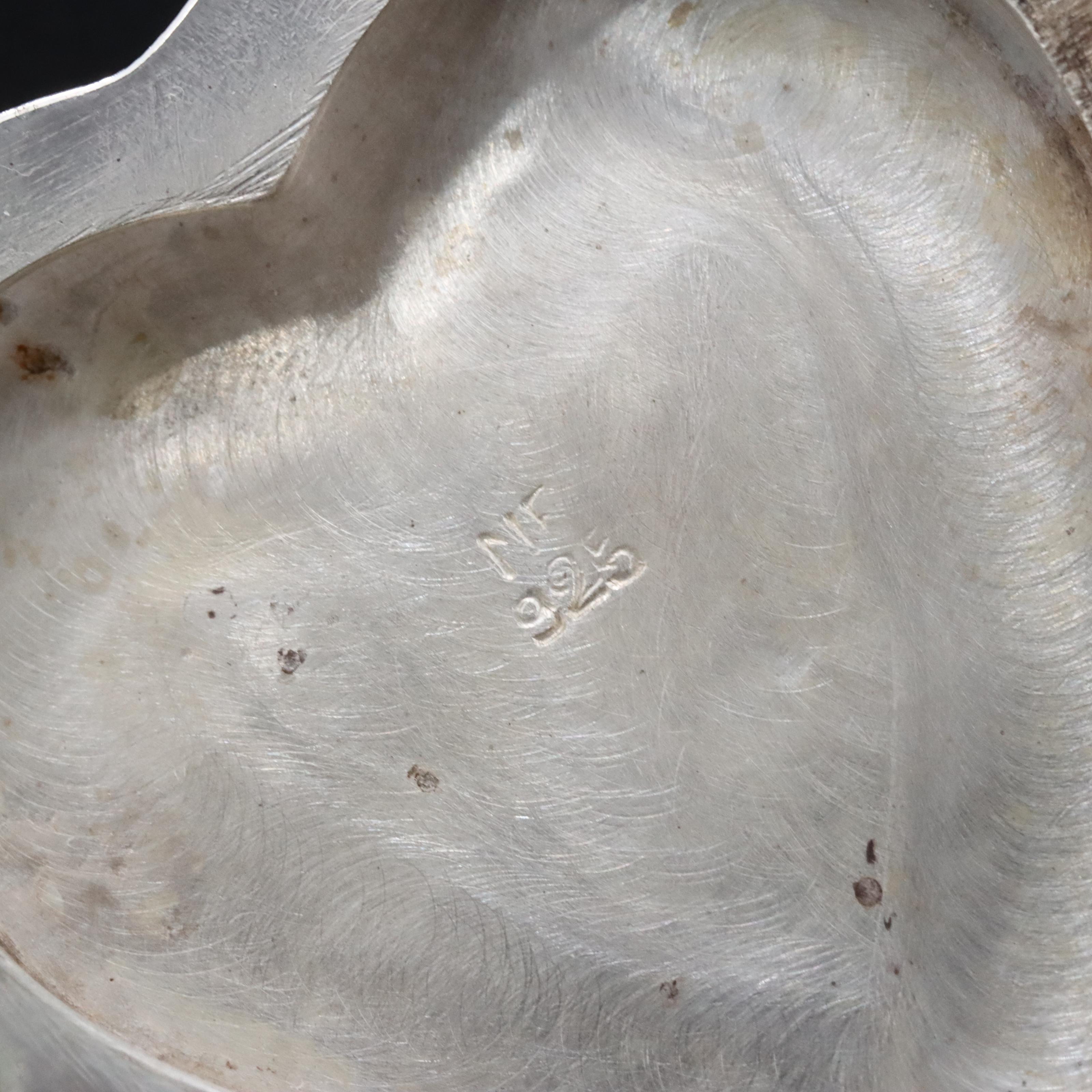 Sterling Chased Heart Locket