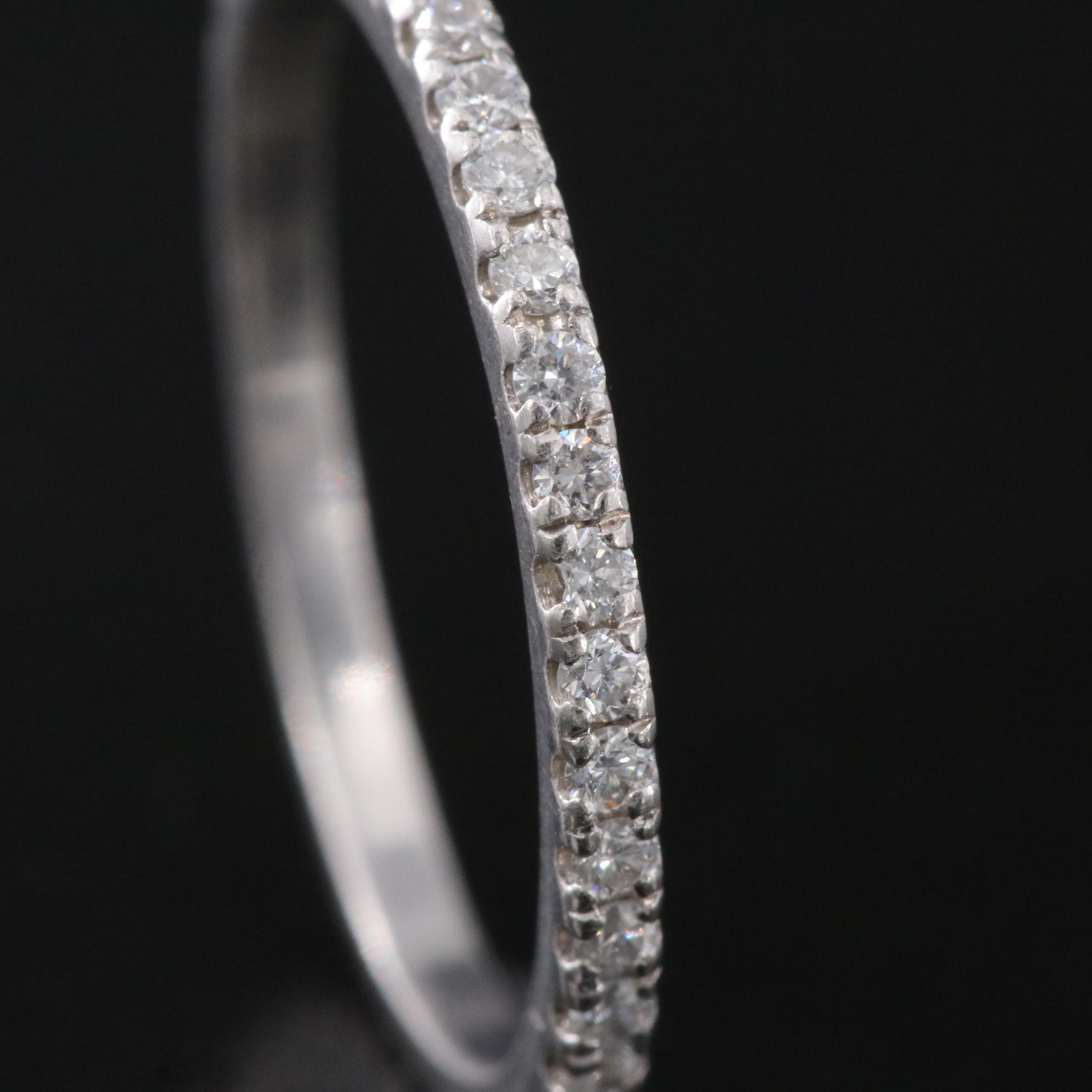 Platinum 0.34 CTW Diamond Eternity Band