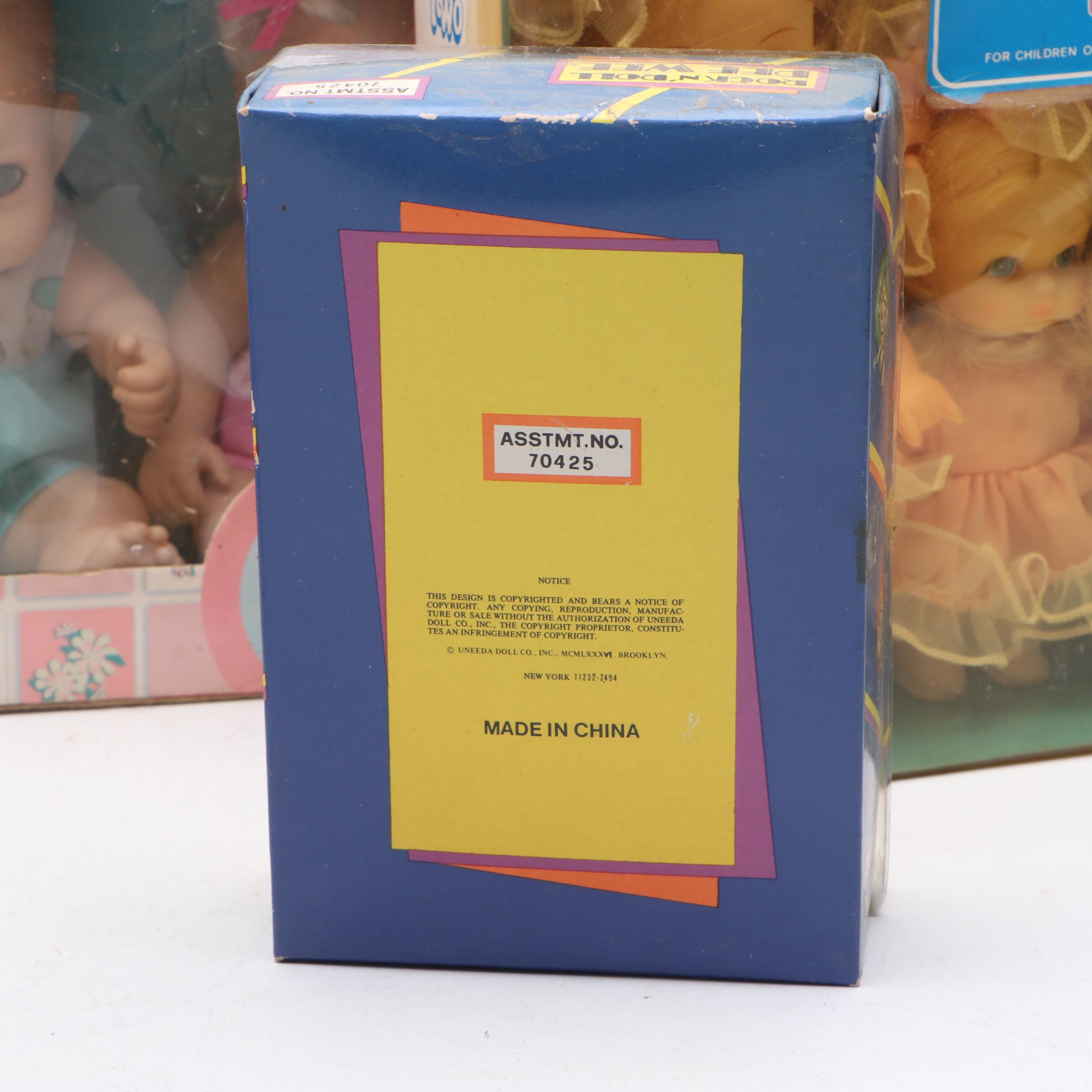 Uneeda "Pampered Baby," "Rock N' Roll PeeWee," and More Dolls