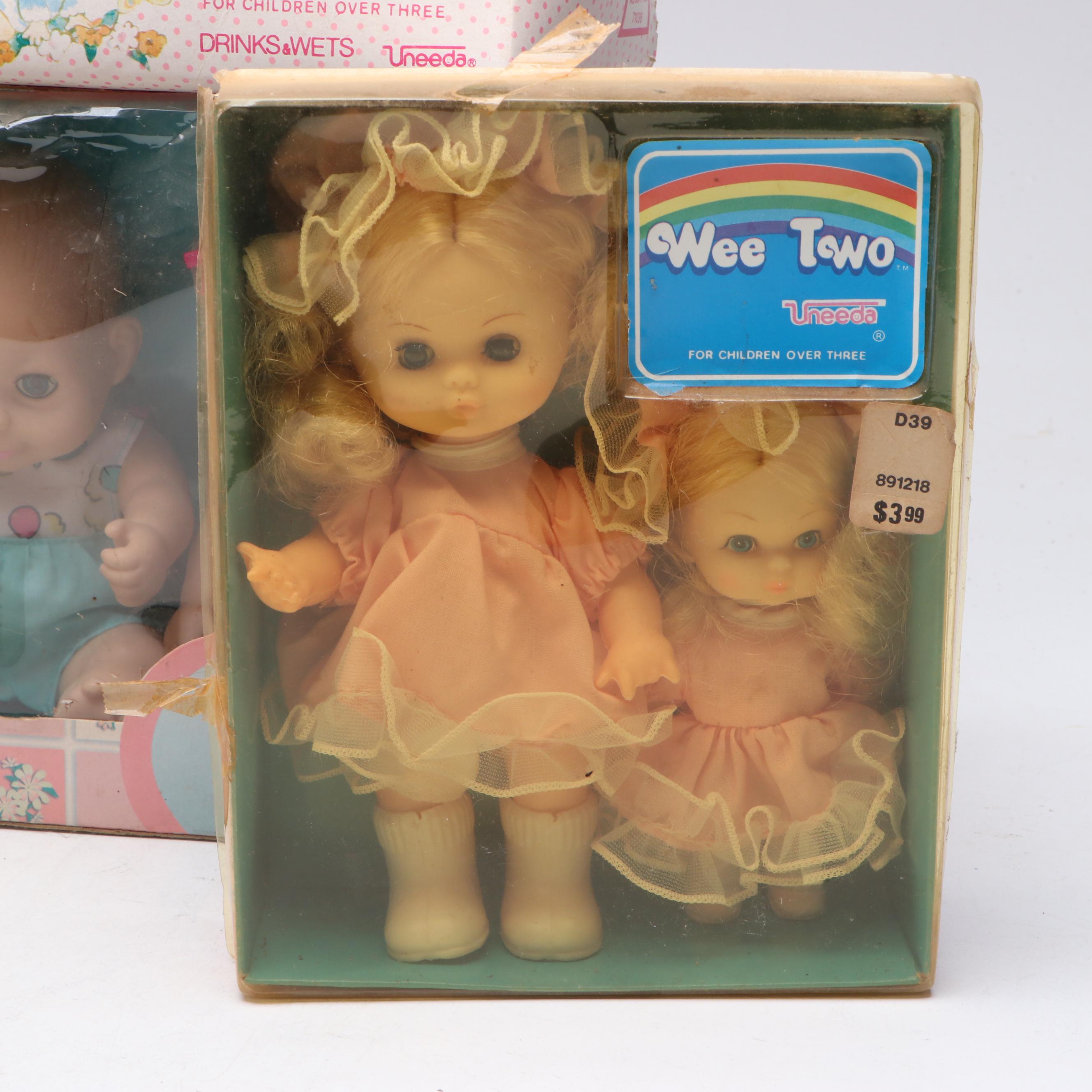 Uneeda "Pampered Baby," "Rock N' Roll PeeWee," and More Dolls