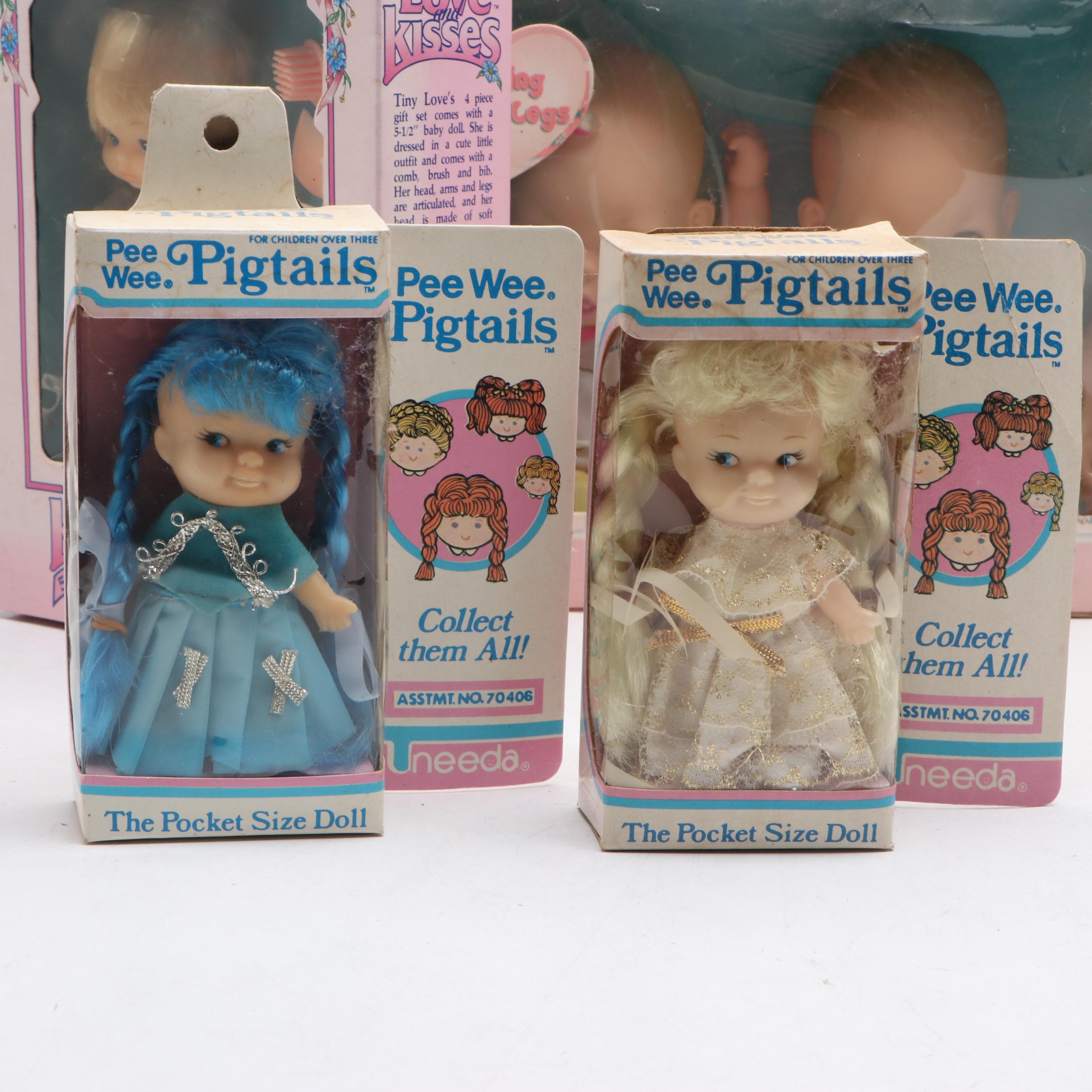 Uneeda "Pampered Baby," "Rock N' Roll PeeWee," and More Dolls