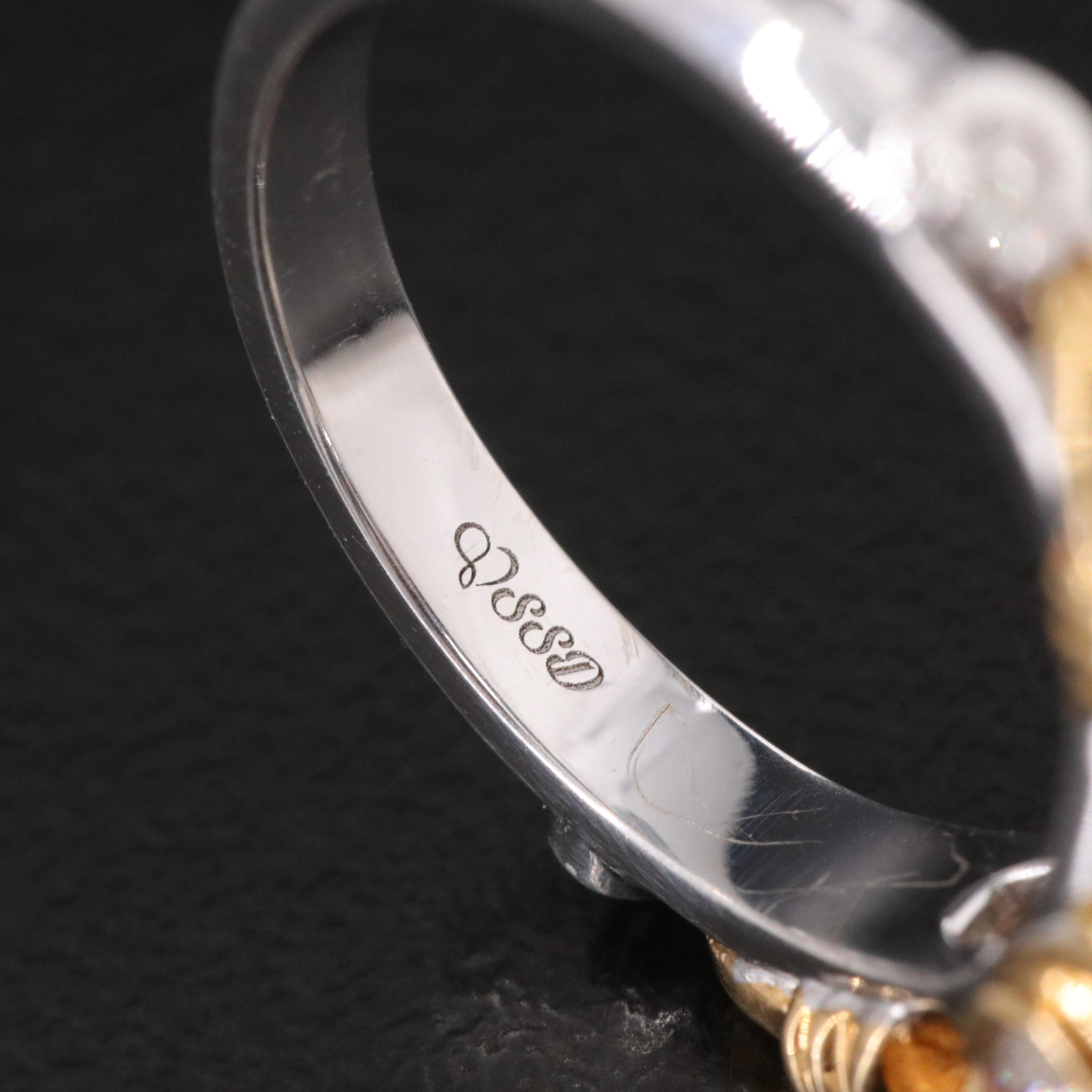 18K 1.06 CTW Diamond Two-Tone Ring