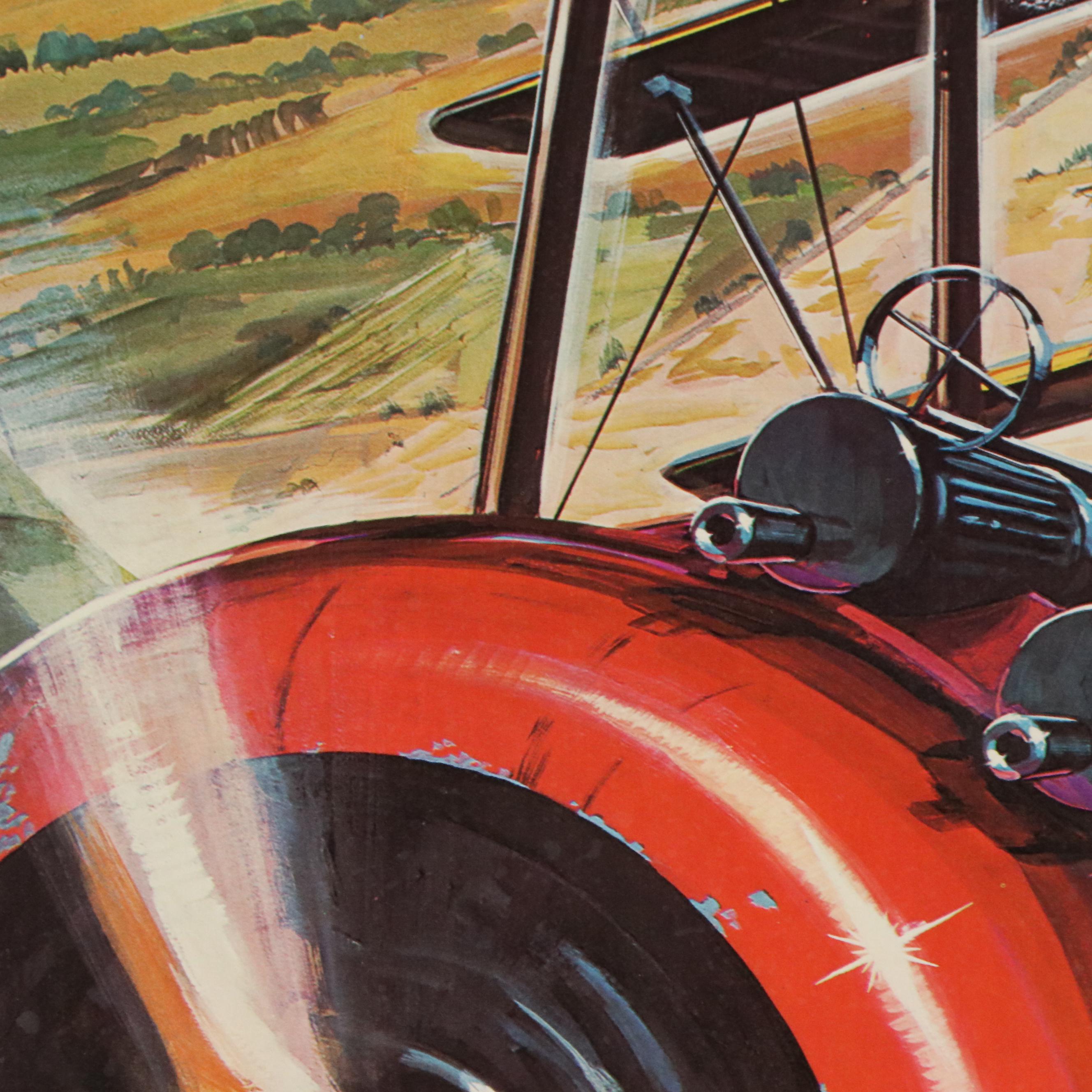 "The Great Waldo Pepper" Offset Lithograph Movie Poster, 1975