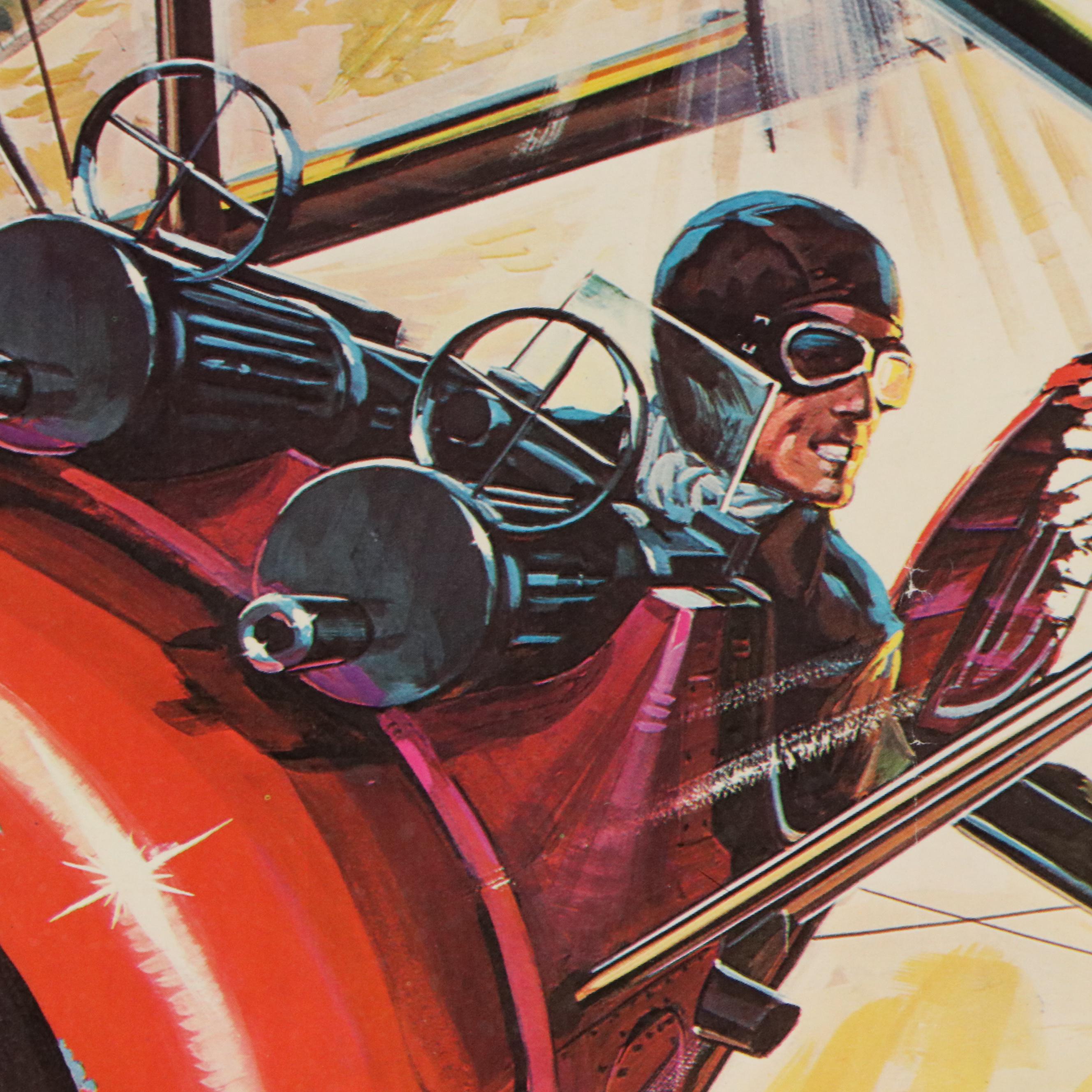 "The Great Waldo Pepper" Offset Lithograph Movie Poster, 1975