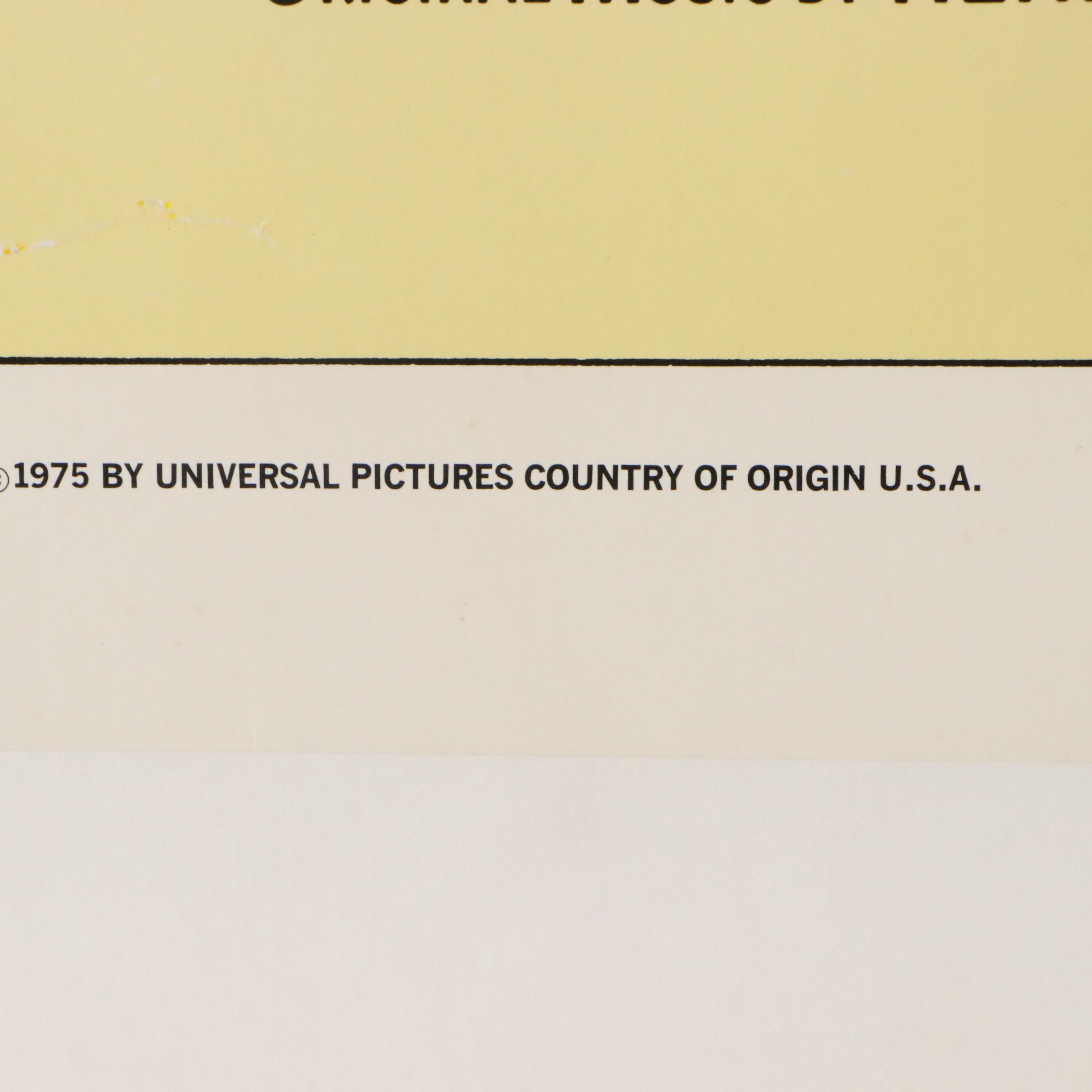 "The Great Waldo Pepper" Offset Lithograph Movie Poster, 1975