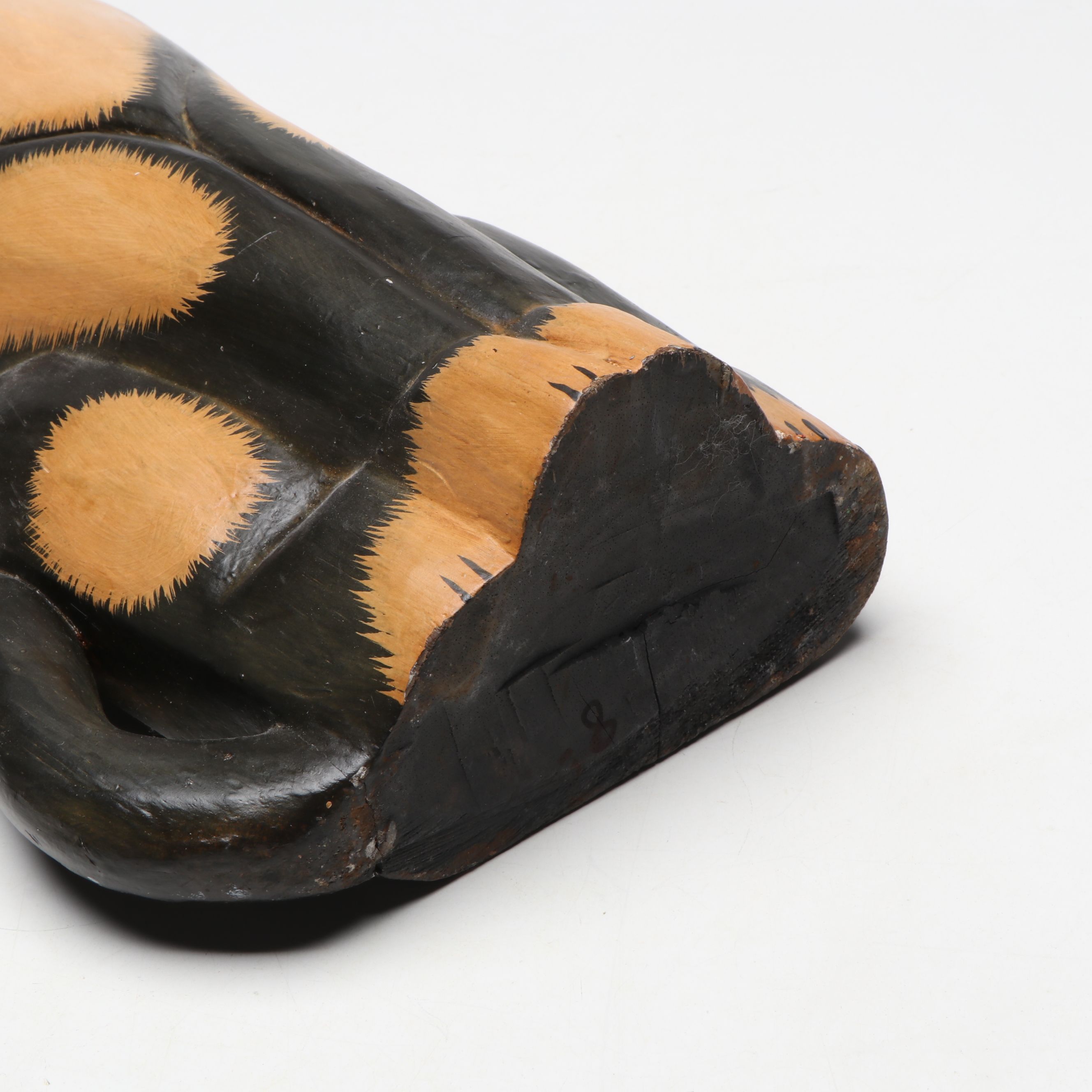 Brimm's and Other Porcelain Dogs with Carved Wooden Animals