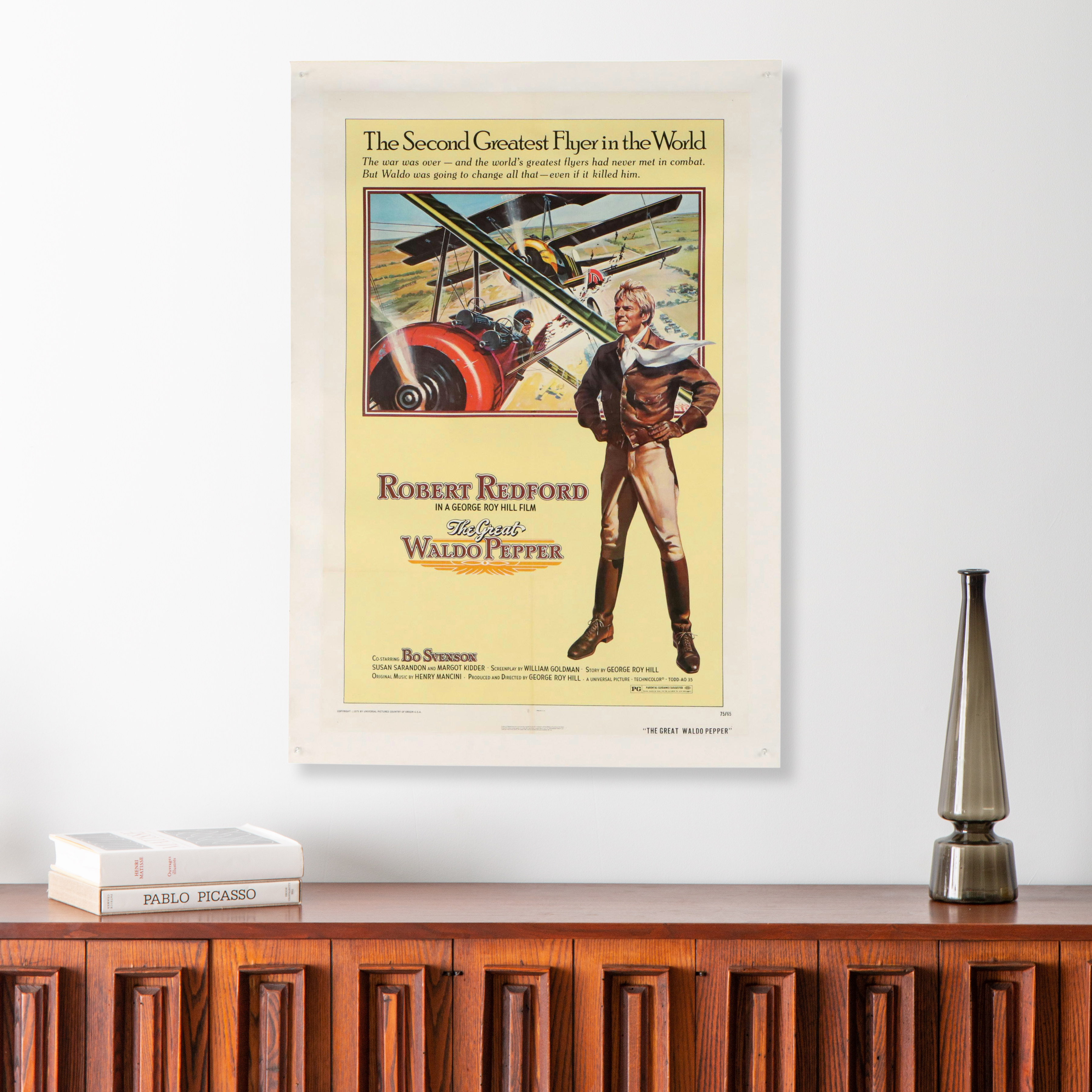 "The Great Waldo Pepper" Offset Lithograph Movie Poster, 1975