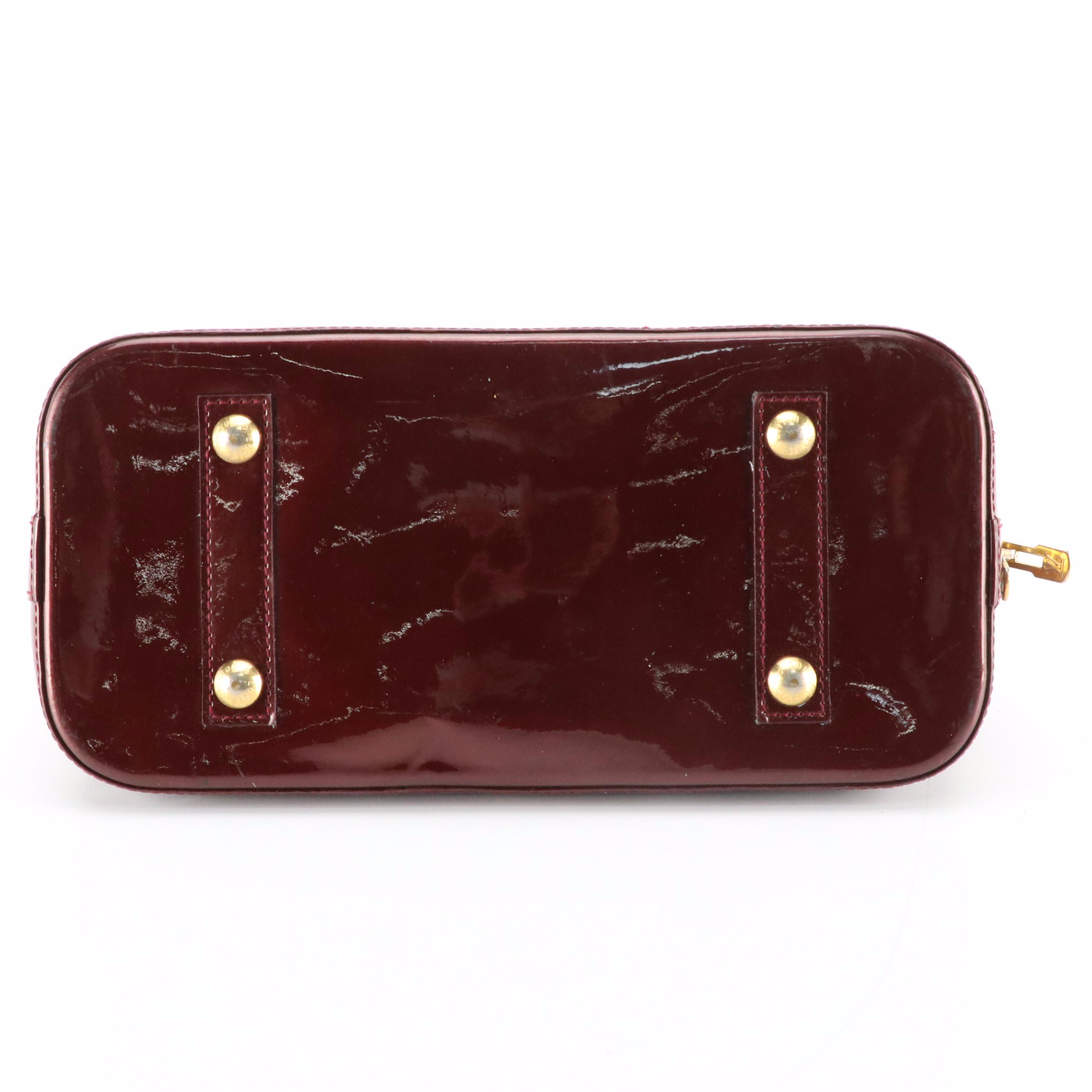 Louis Vuitton Alma PM Handbag in Vernis Leather