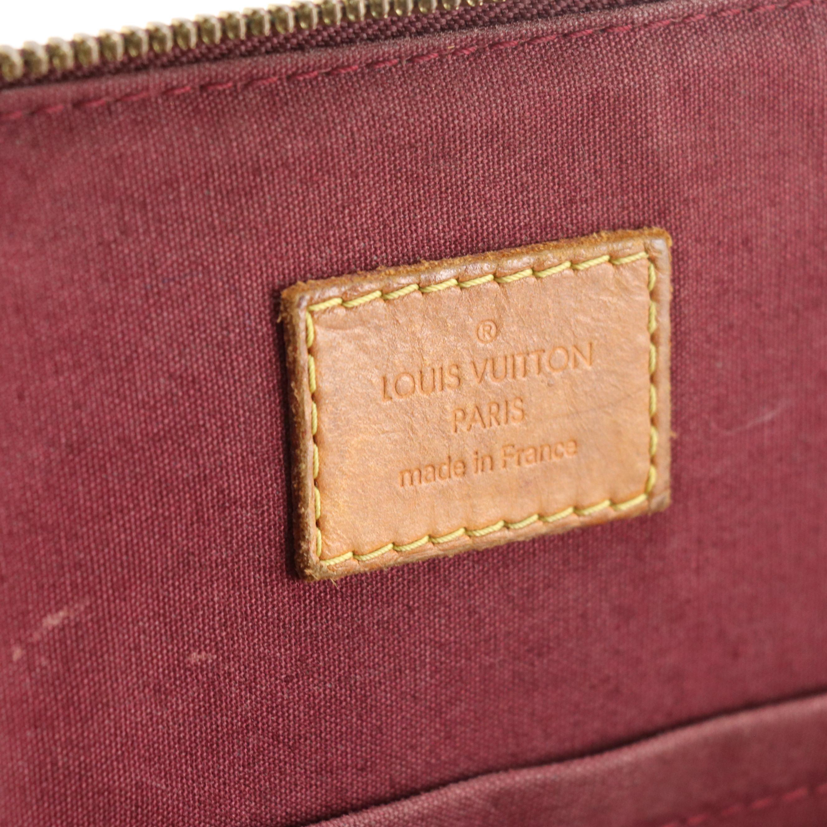 Louis Vuitton Alma PM Handbag in Vernis Leather