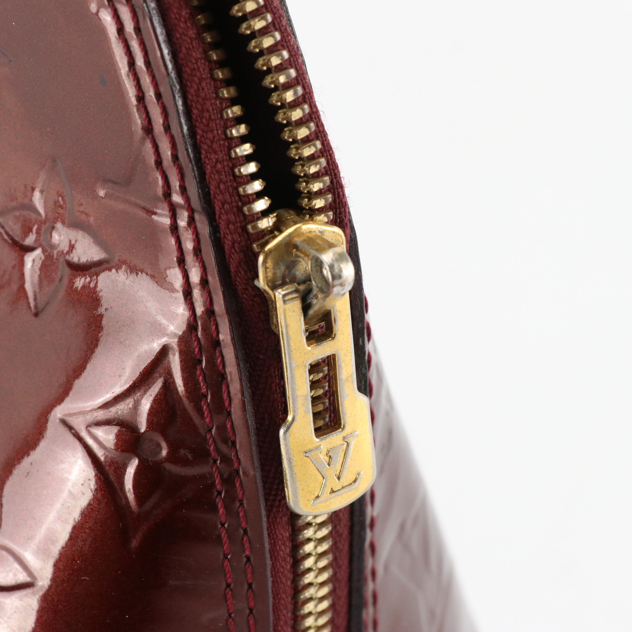 Louis Vuitton Alma PM Handbag in Vernis Leather