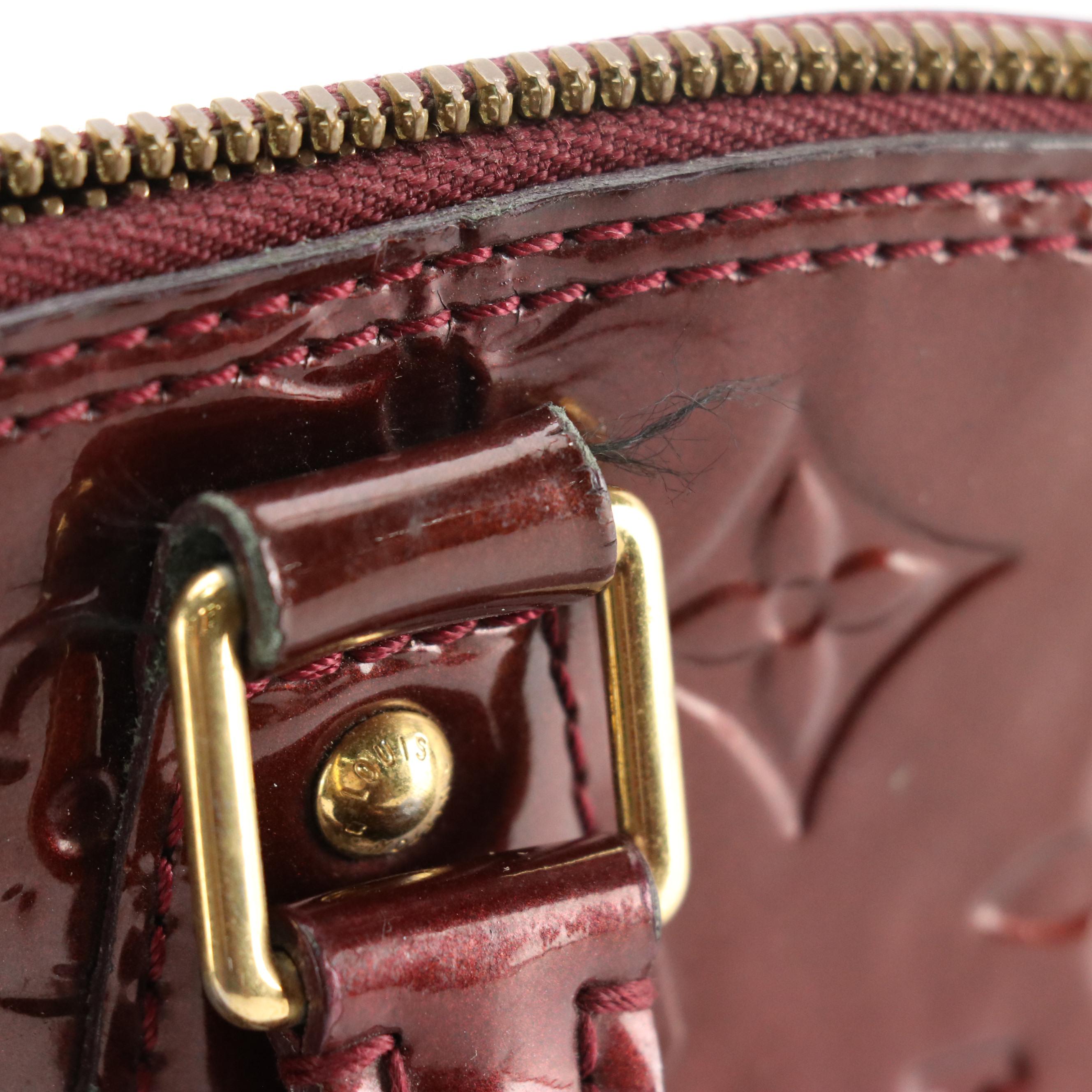 Louis Vuitton Alma PM Handbag in Vernis Leather