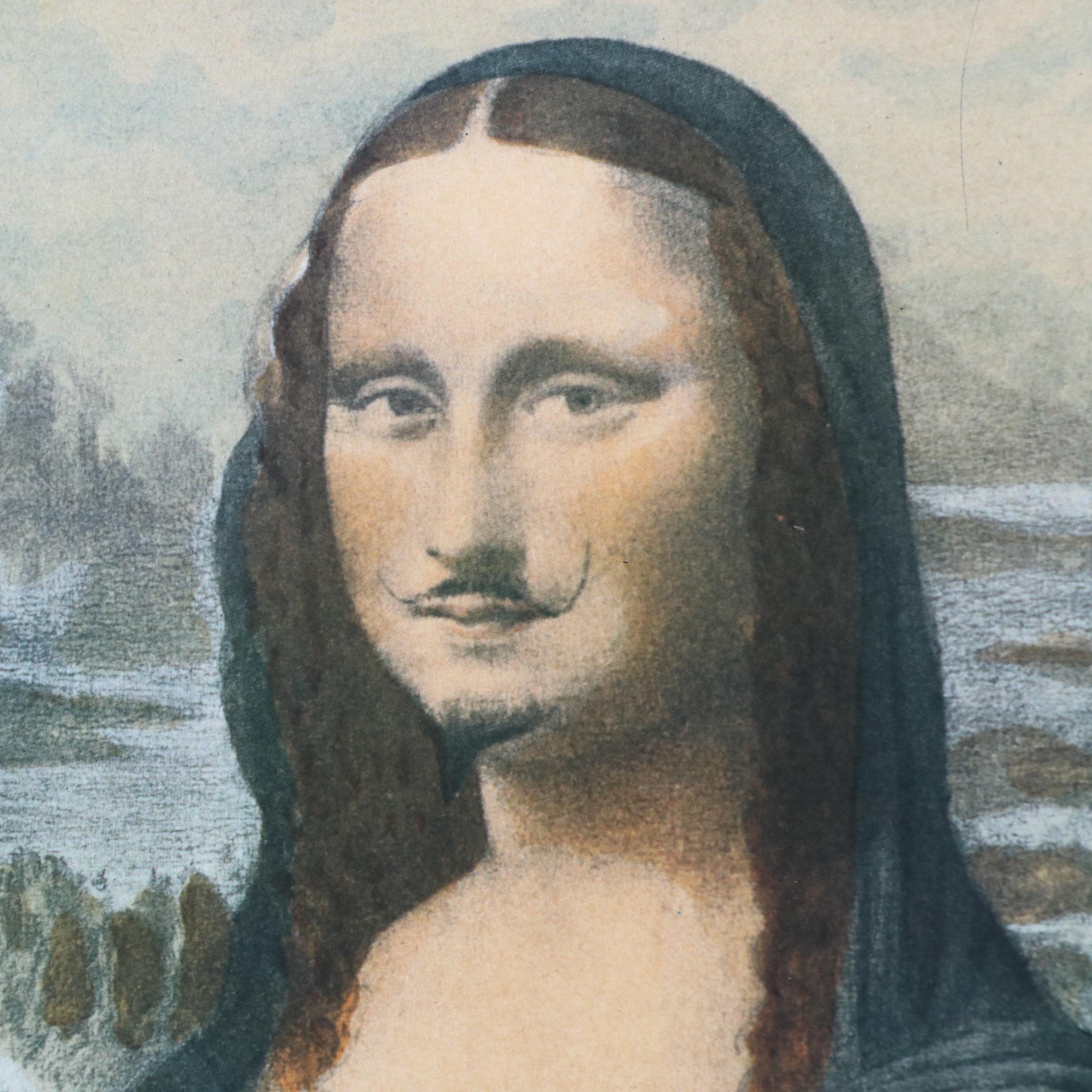 Marcel Duchamp Offset Lithograph Exhibition Poster for Galerie Dina Vierny