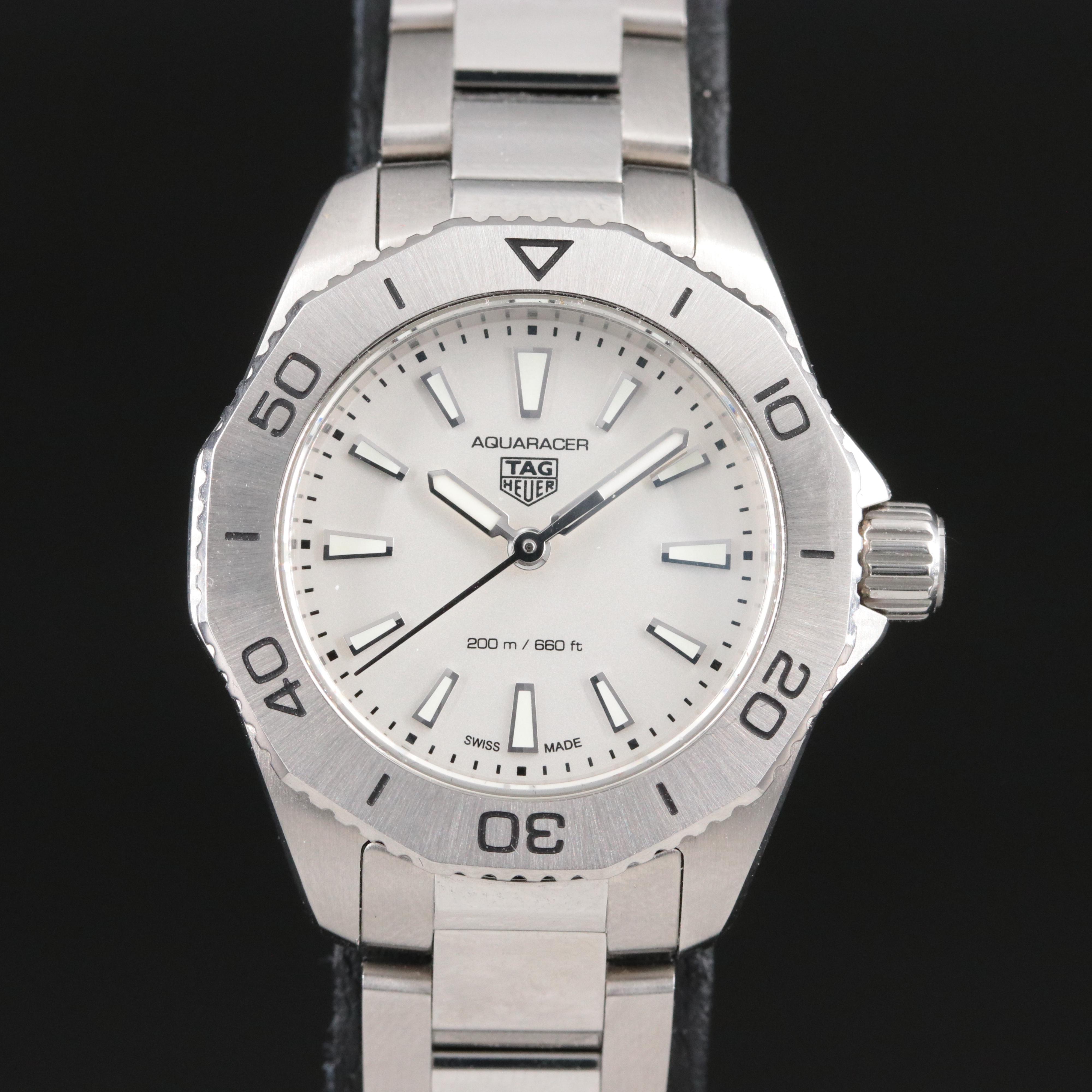 Tag Heuer Aquaracer Lady Pro 200m 30mm Steel Quartz Watch