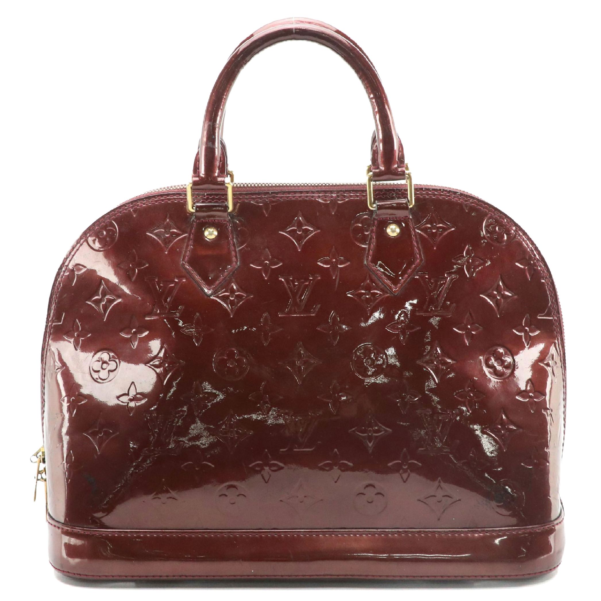 Louis Vuitton Alma PM Handbag in Vernis Leather