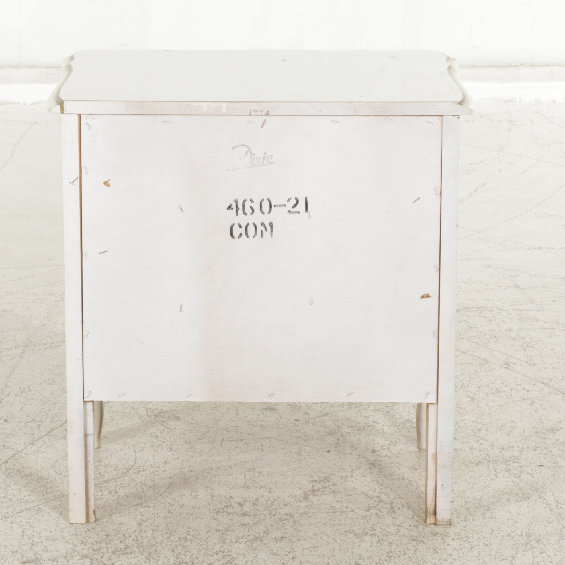 Dixie Furniture French Provincial Style Painted Wood Commode