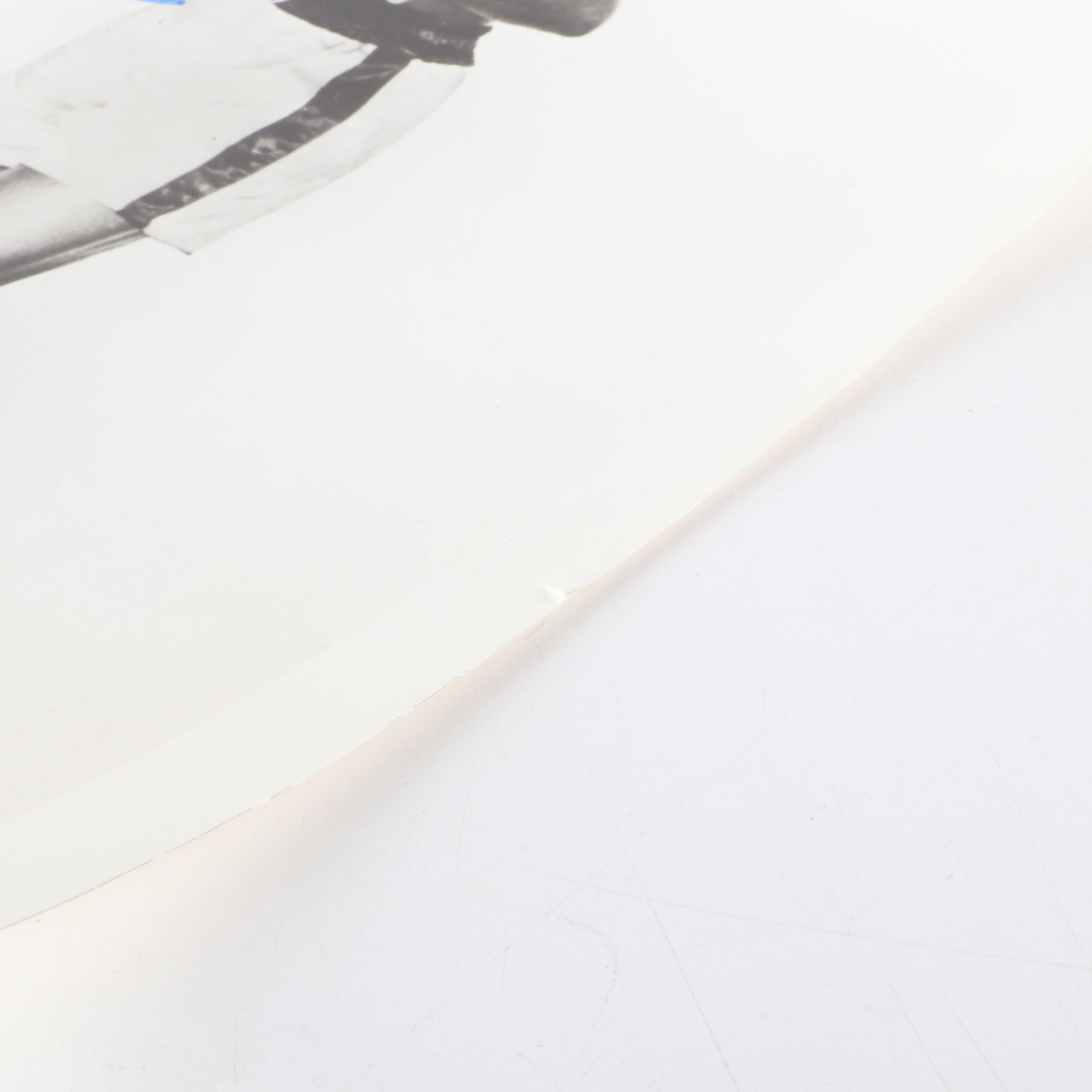 Mike Tyson Signed Everlast Boxing Glove and "Punch-Out" Print with More, JSA