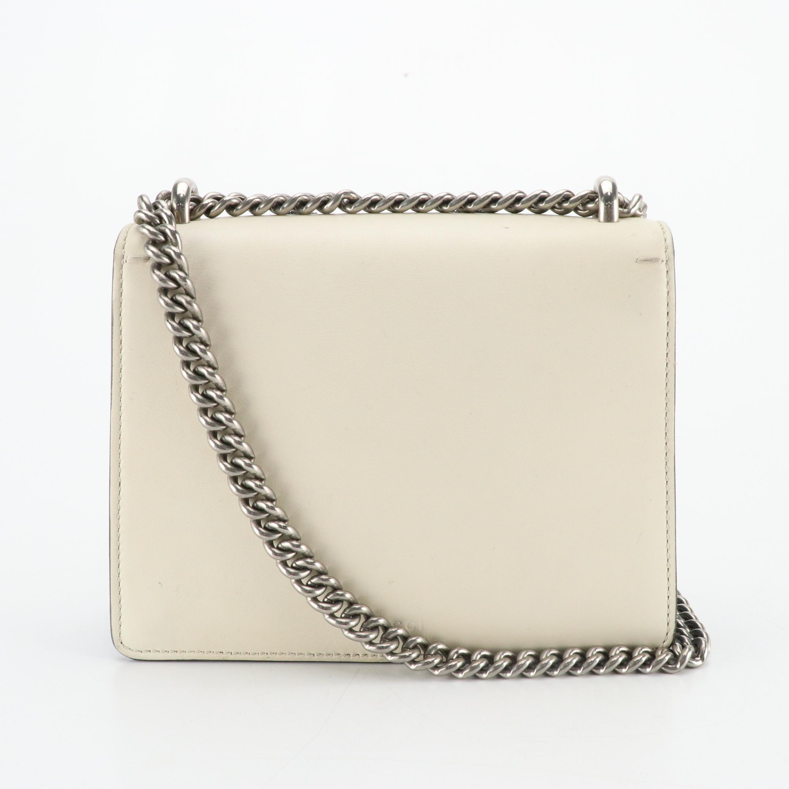 Gucci Dionysus Shoulder Bag in Snake Embellished Tricolored Leather