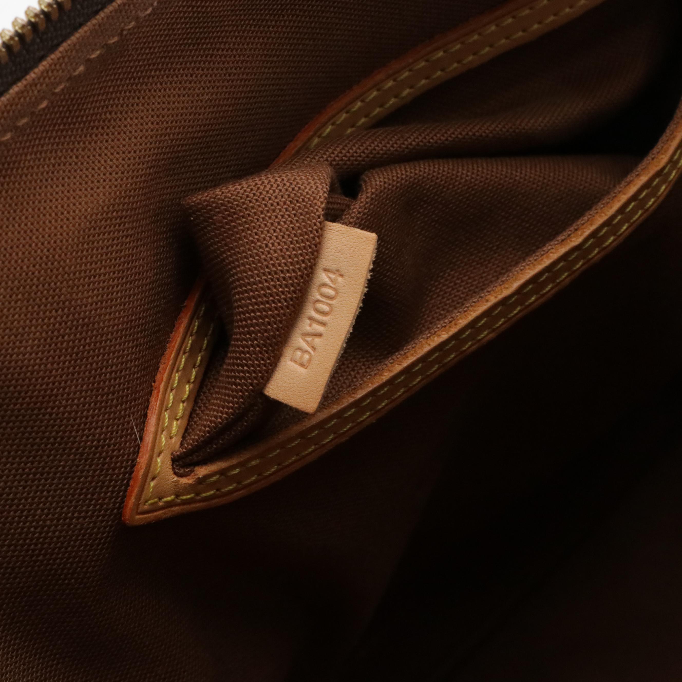 Louis Vuitton Alma PM Handbag in Monogram Canvas and Vachetta Leather