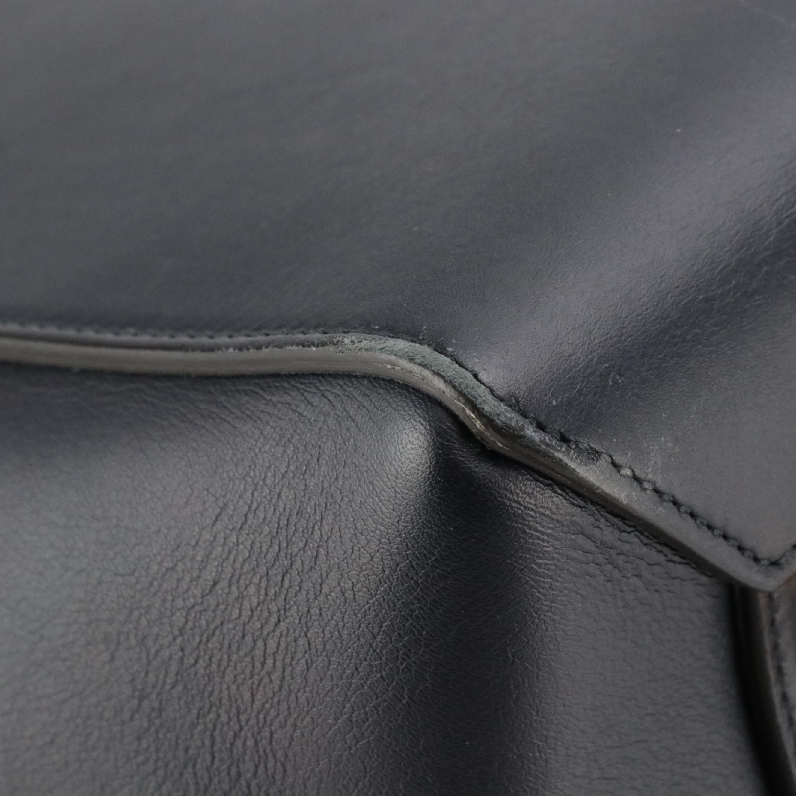 Céline Belt Bag in Navy Blue Smooth Calfskin Leather