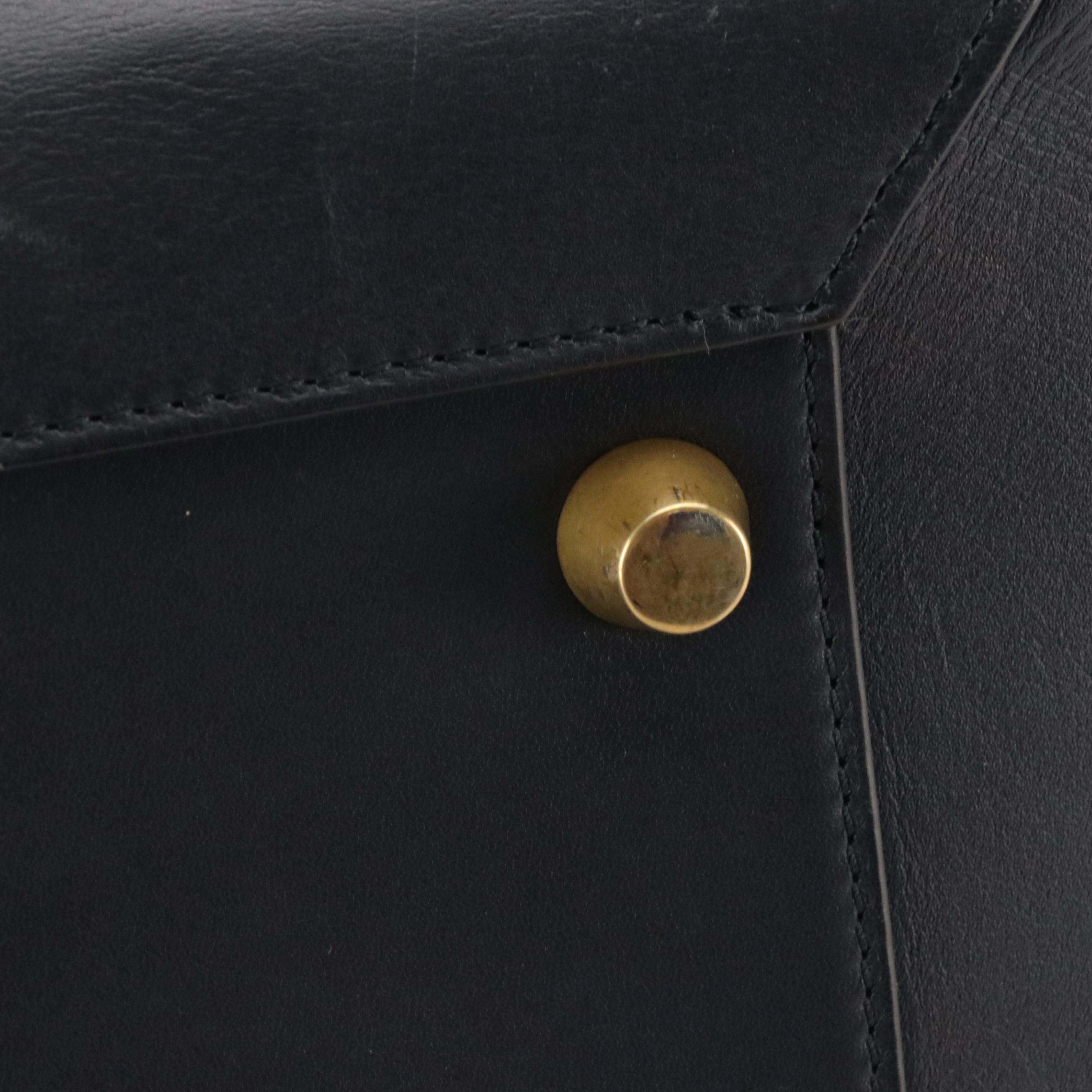 Céline Belt Bag in Navy Blue Smooth Calfskin Leather