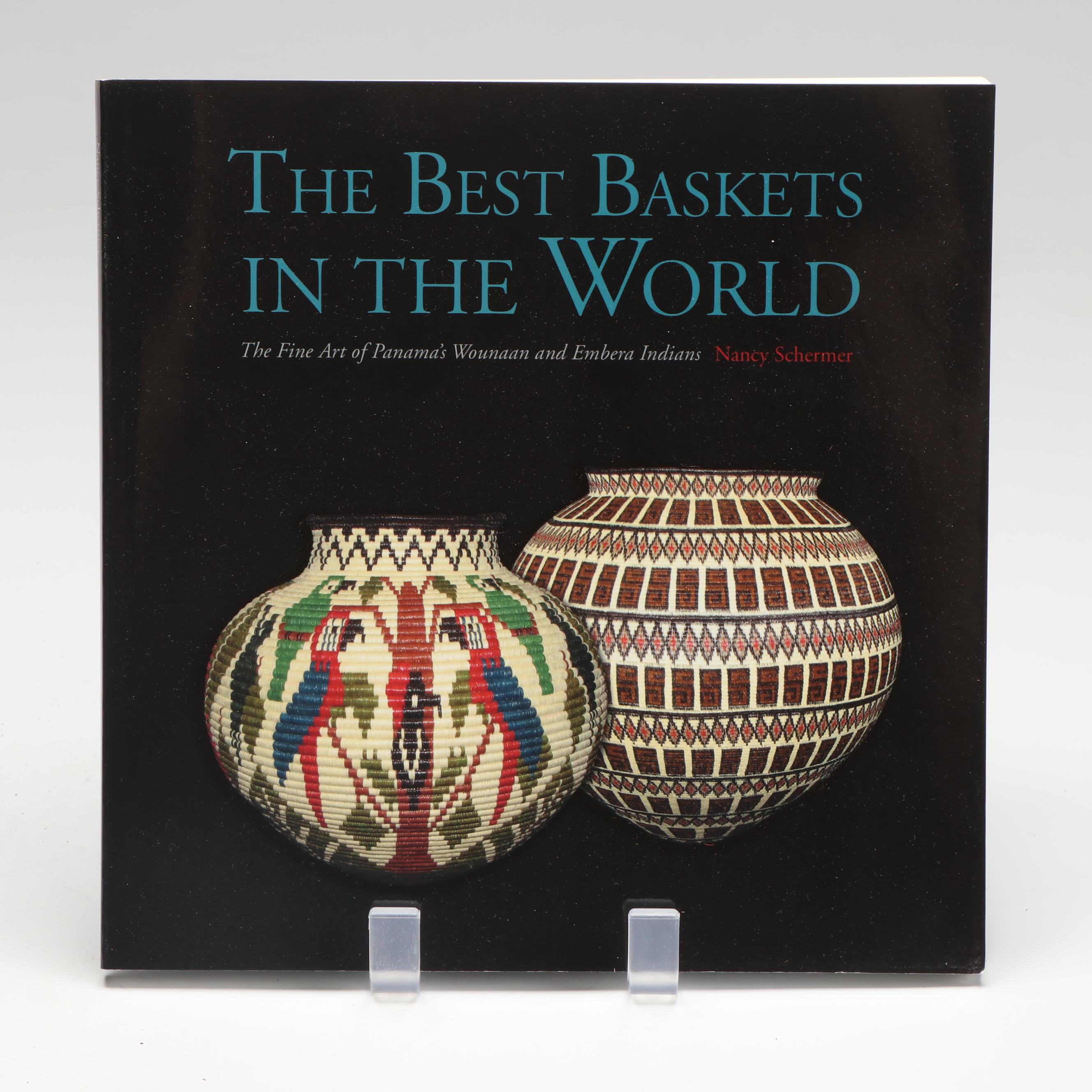 Darien Rainforest Emberá-Wounaan Woven Black Palm Chunga Fiber Basket