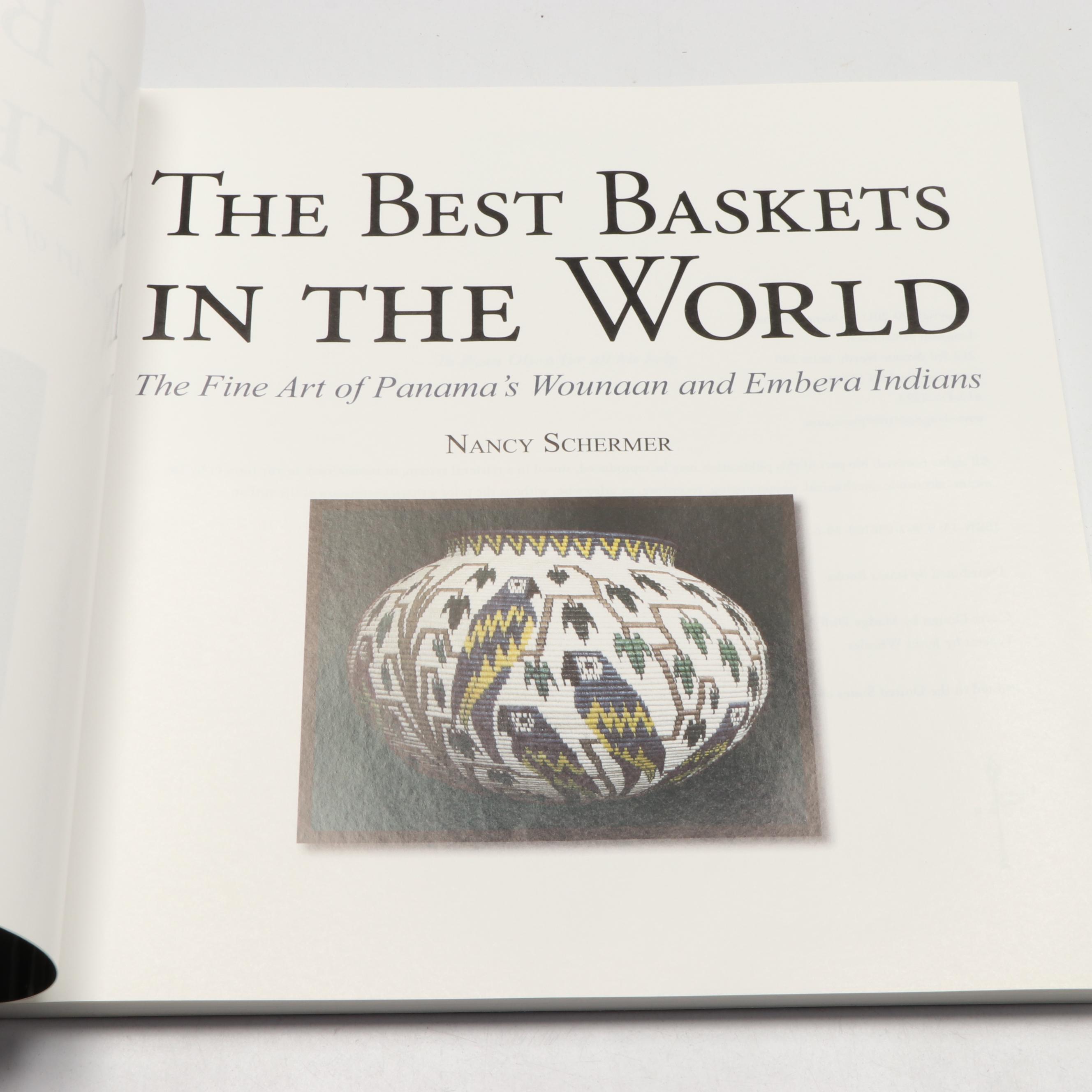 Darien Rainforest Emberá-Wounaan Woven Black Palm Chunga Fiber Basket