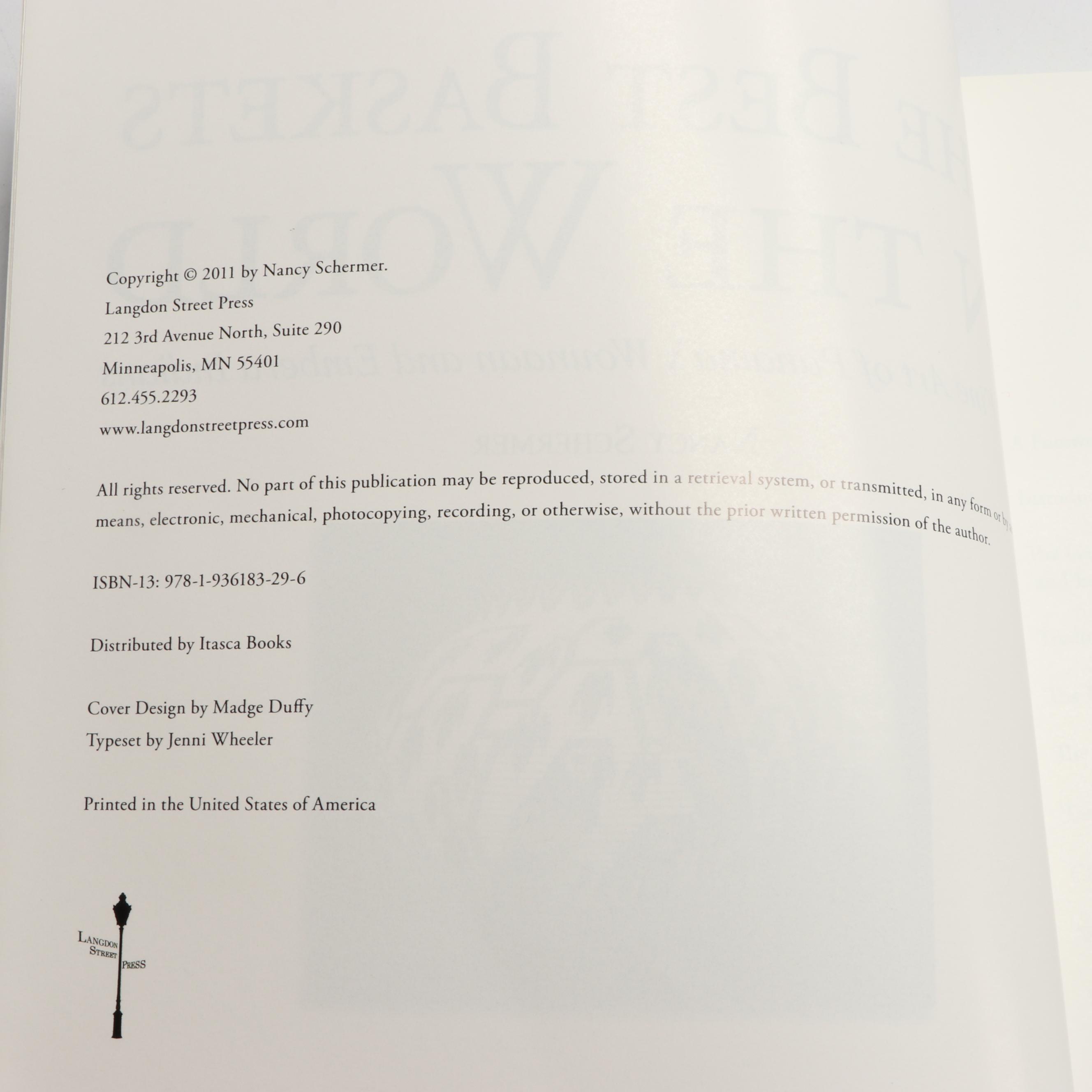 Darien Rainforest Emberá-Wounaan Woven Black Palm Chunga Fiber Basket