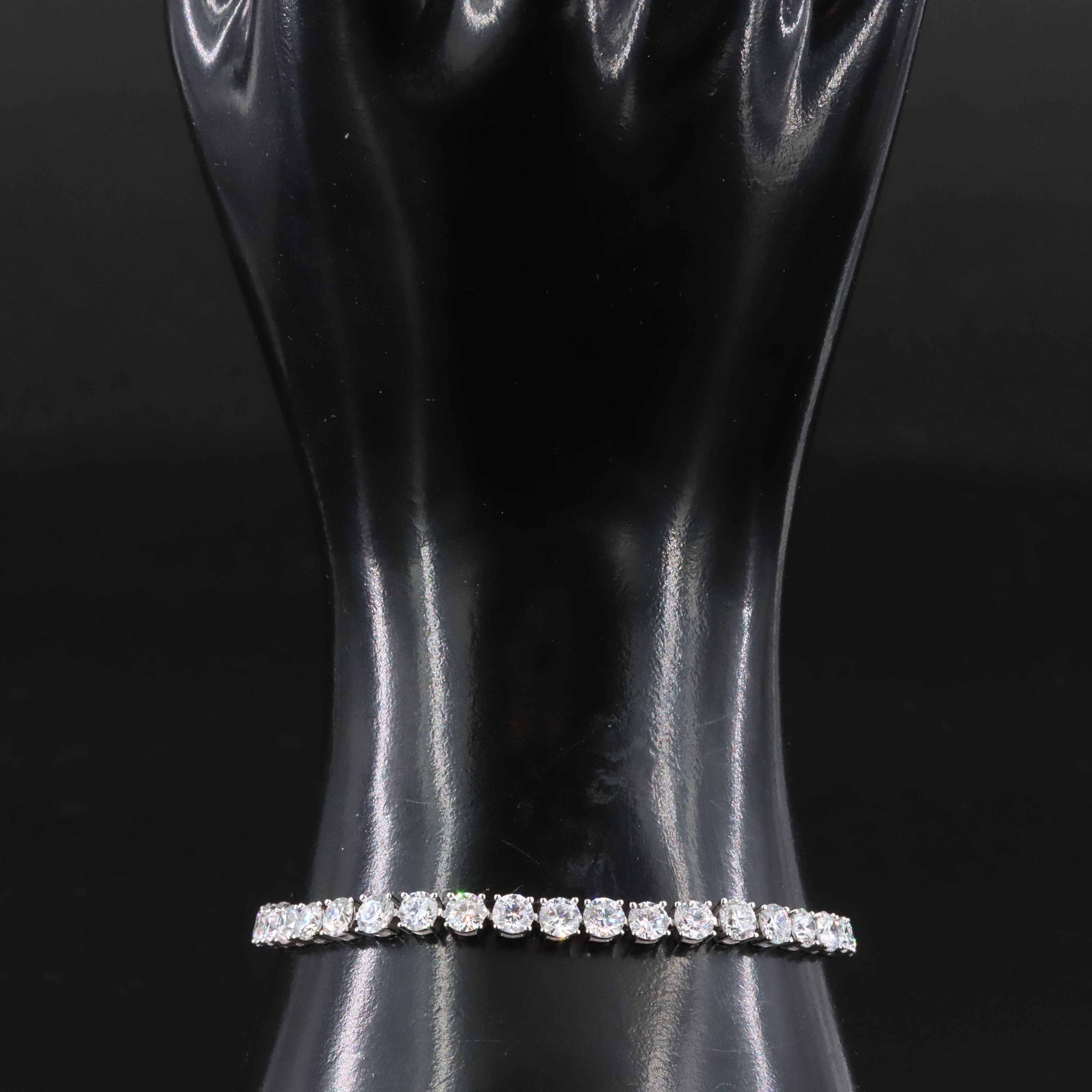 14K 10.00 CTW Lab Grown Diamond Bracelet